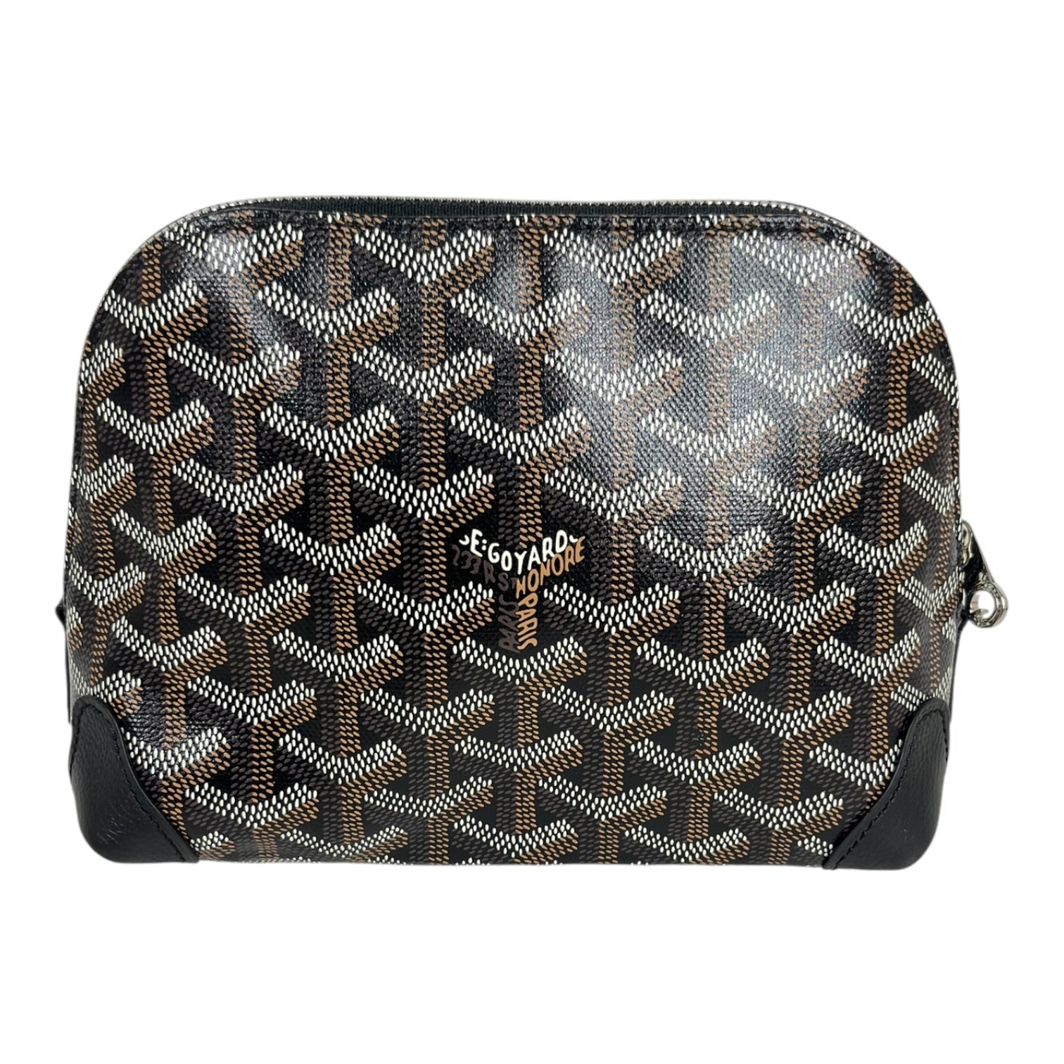 GOYARD/Pouch/Monogram/Leather/BRW/VENDONE TOILETRY BAG view 2
