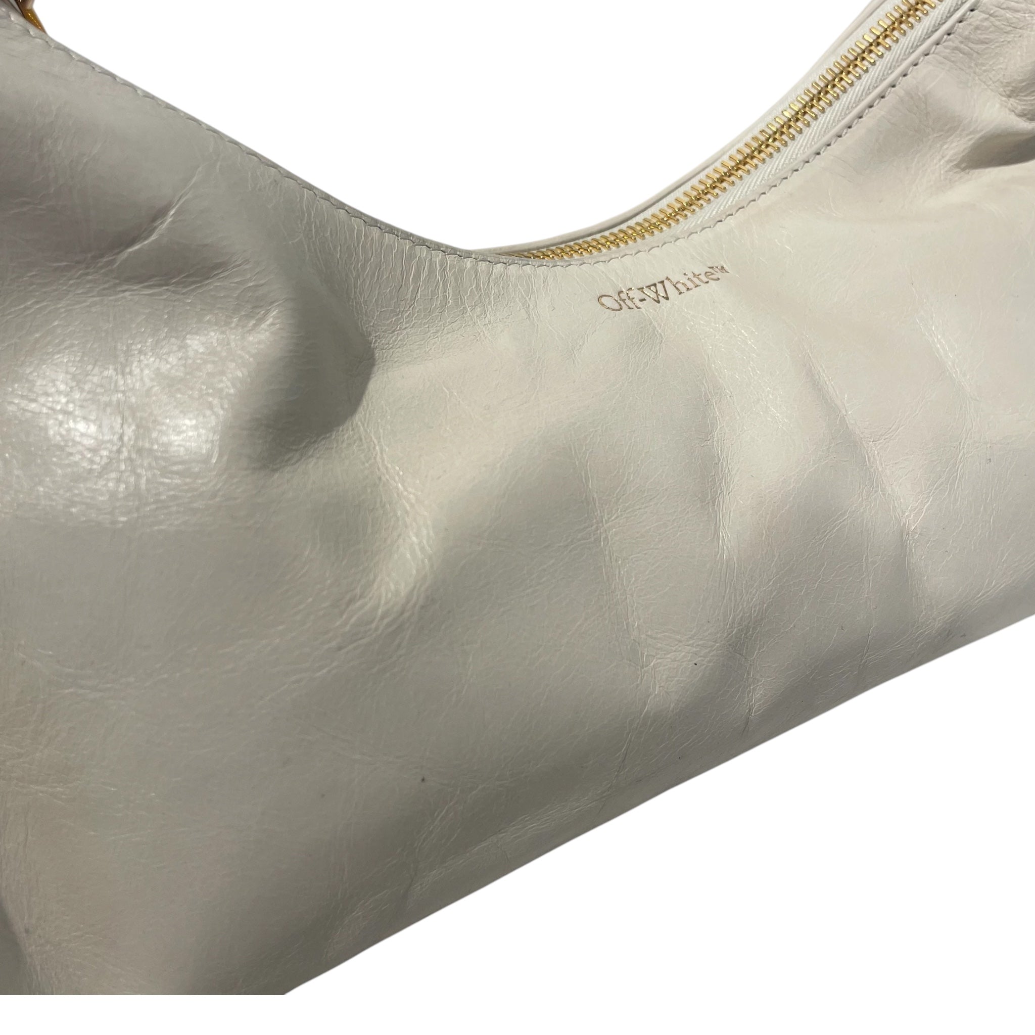 OFF-WHITE/Bag/Leather/Cream/ view 4