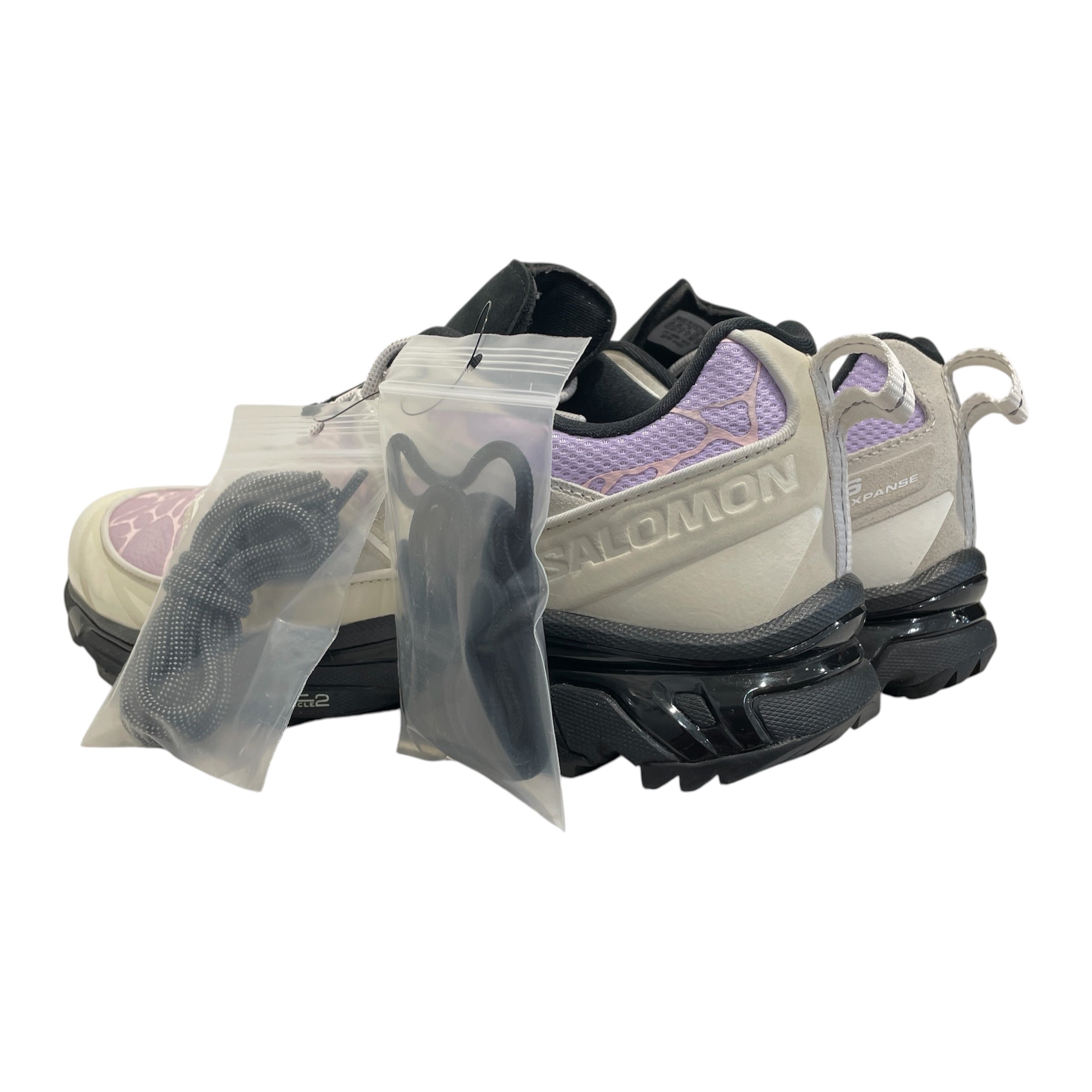 salomon/Low-Sneakers/US 11/Leather/PPL/Bone Soda XT-6 Expanse view 2