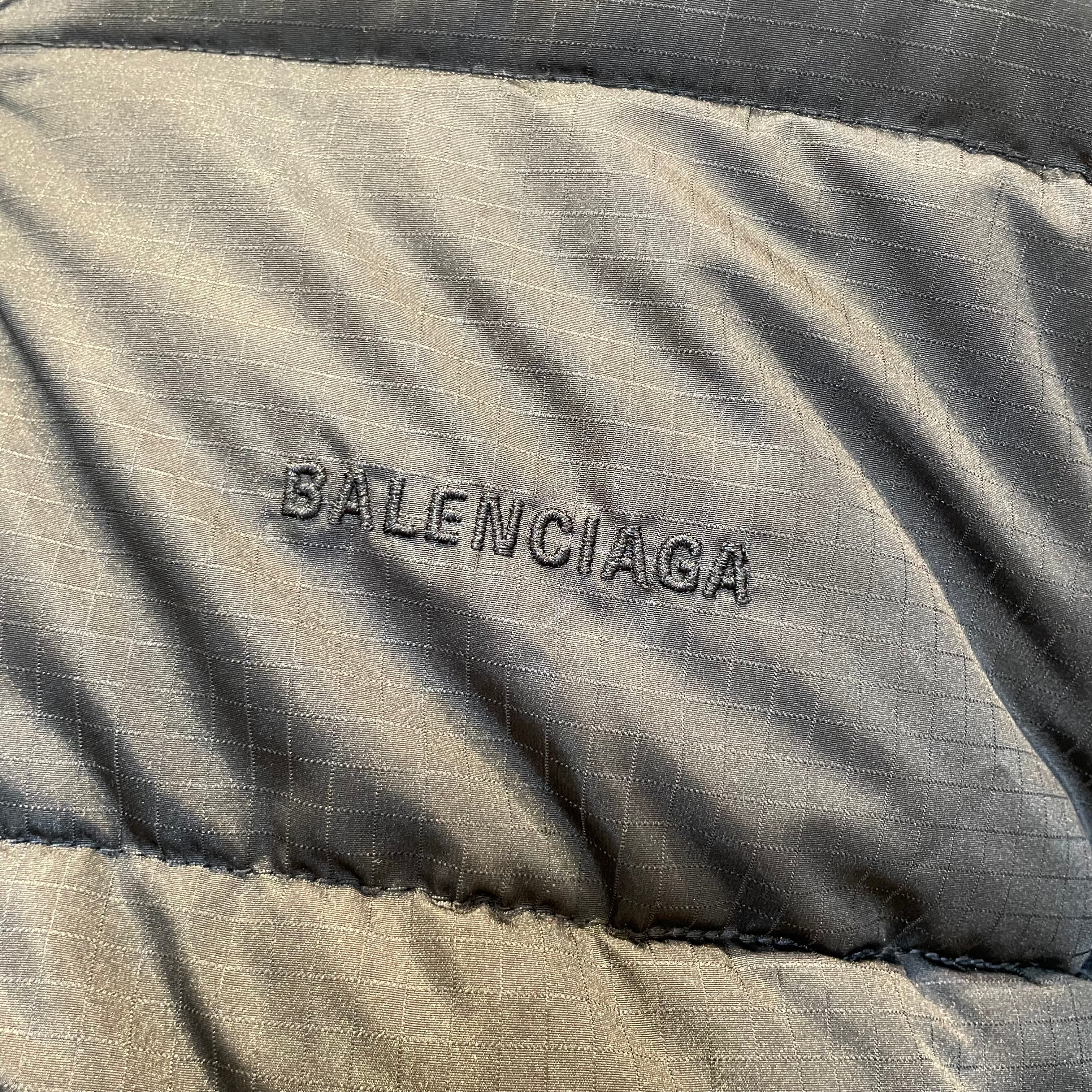 BALENCIAGA/Puffer Jkt/36/Nylon/BLK/ view 3