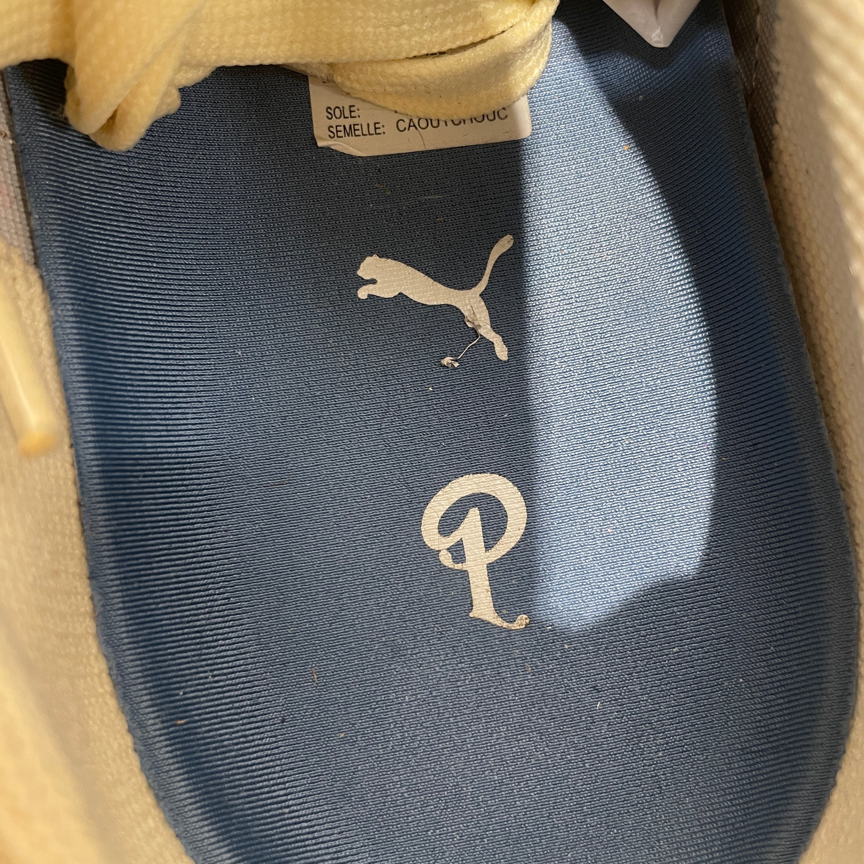 Politics/PUMA/Low-Sneakers/US 7.5/Leather/GLD/ view 3