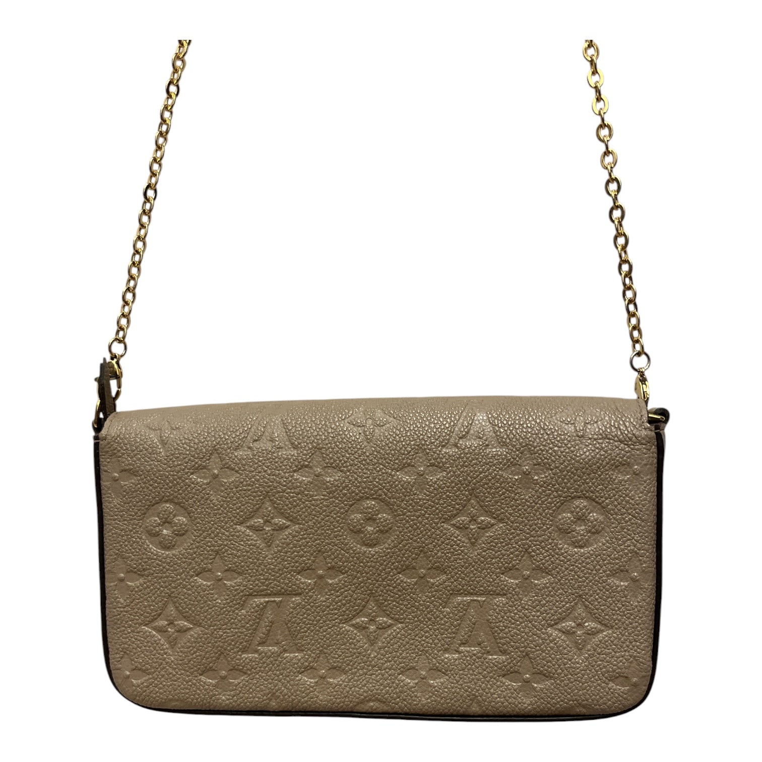 LOUIS VUITTON/Pouch/Leather/BEG/pouchette felicie view 4
