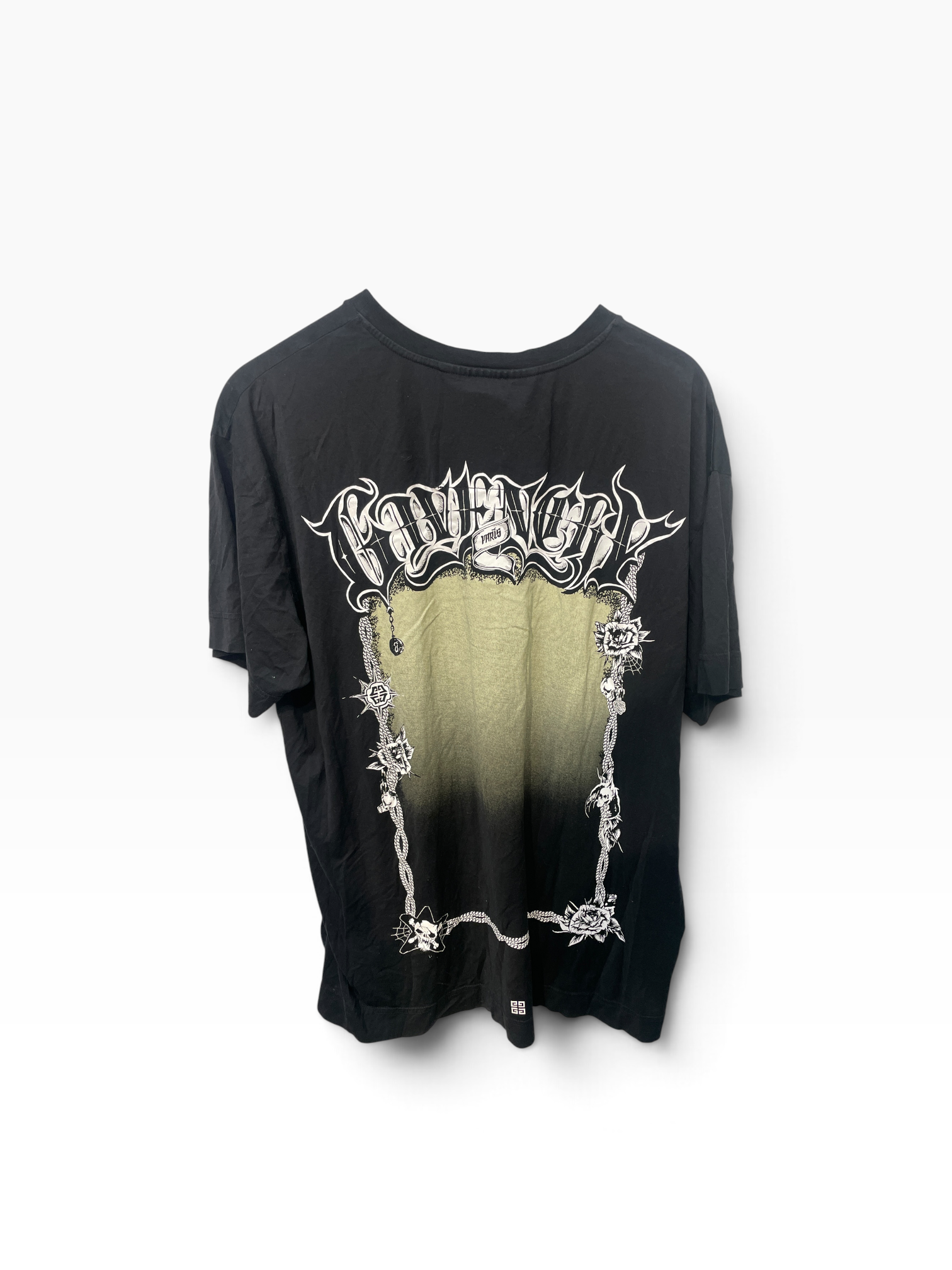 GIVENCHY/T-Shirt/L/Cotton/BLK/Graphic/ view 2