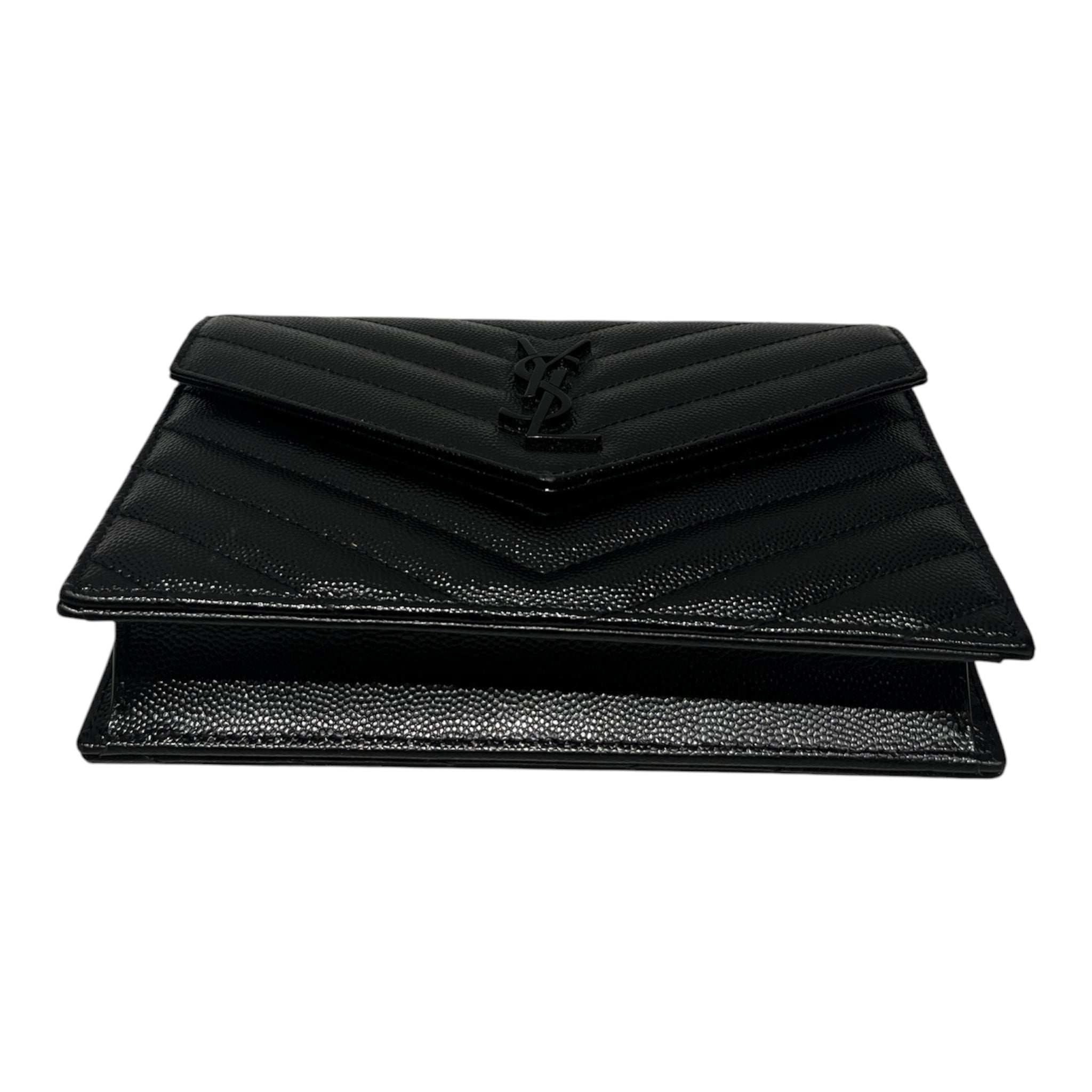 YVES SAINT LAURENT/Bag/Leather/BLK/ view 3