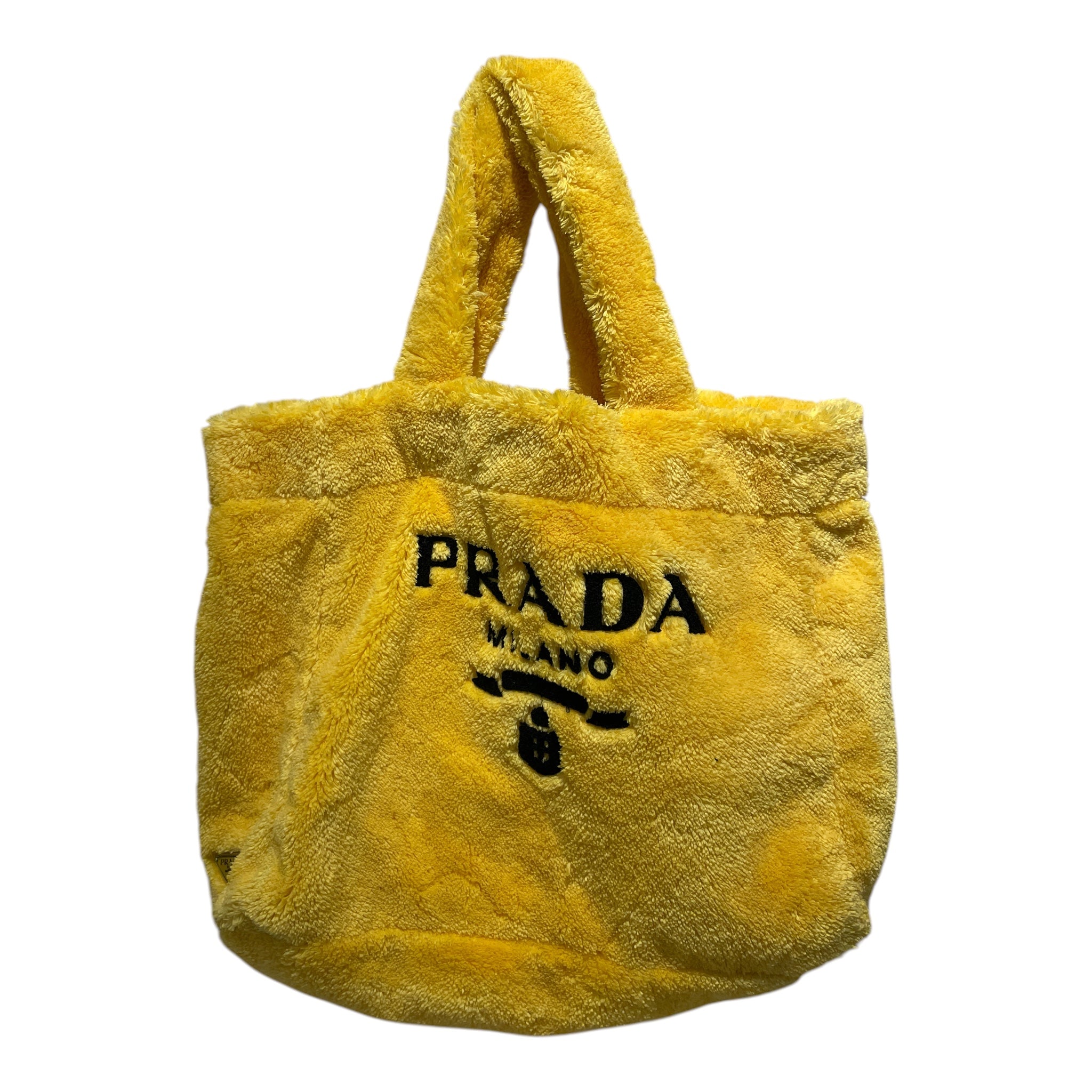 PRADA/Tote Bag/Cotton/YEL/SIGNATURE MONTONE view 1