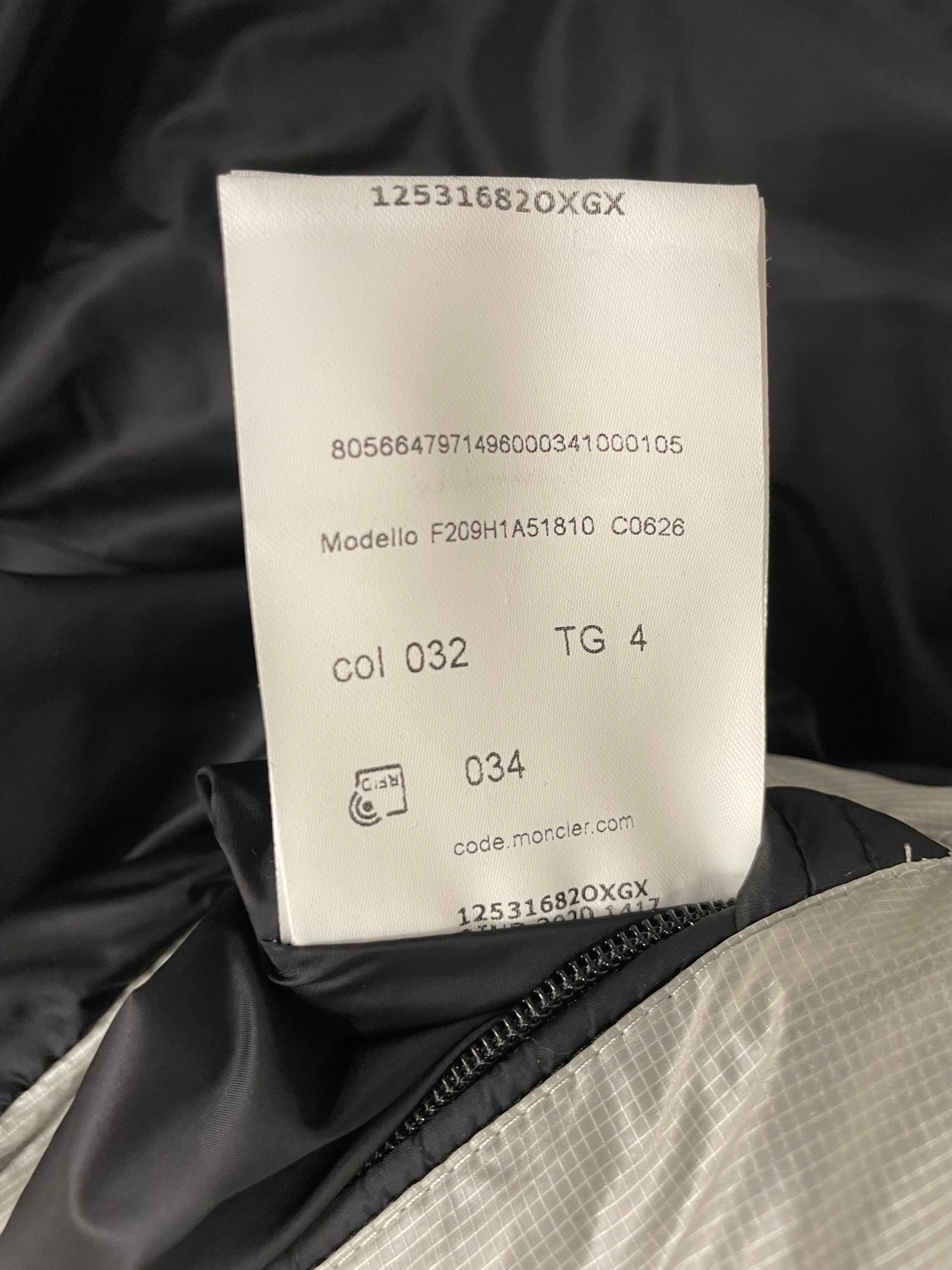 MONCLER/Coat/4/Nylon/SLV/permiton puffer view 7