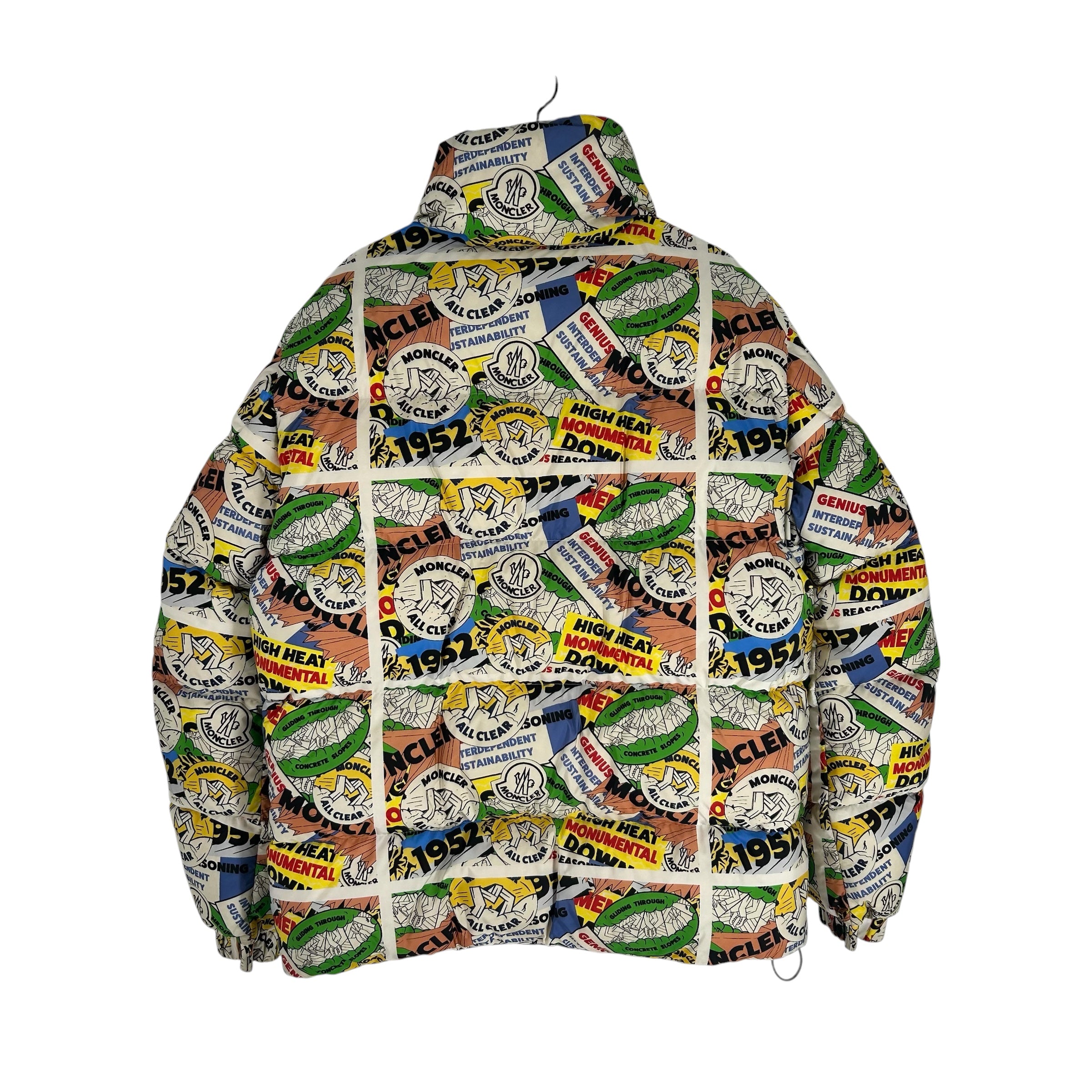 MONCLER/Puffer Jkt/3/Cotton/MLT/All Over Print/116347 REVERSIBLE view 2