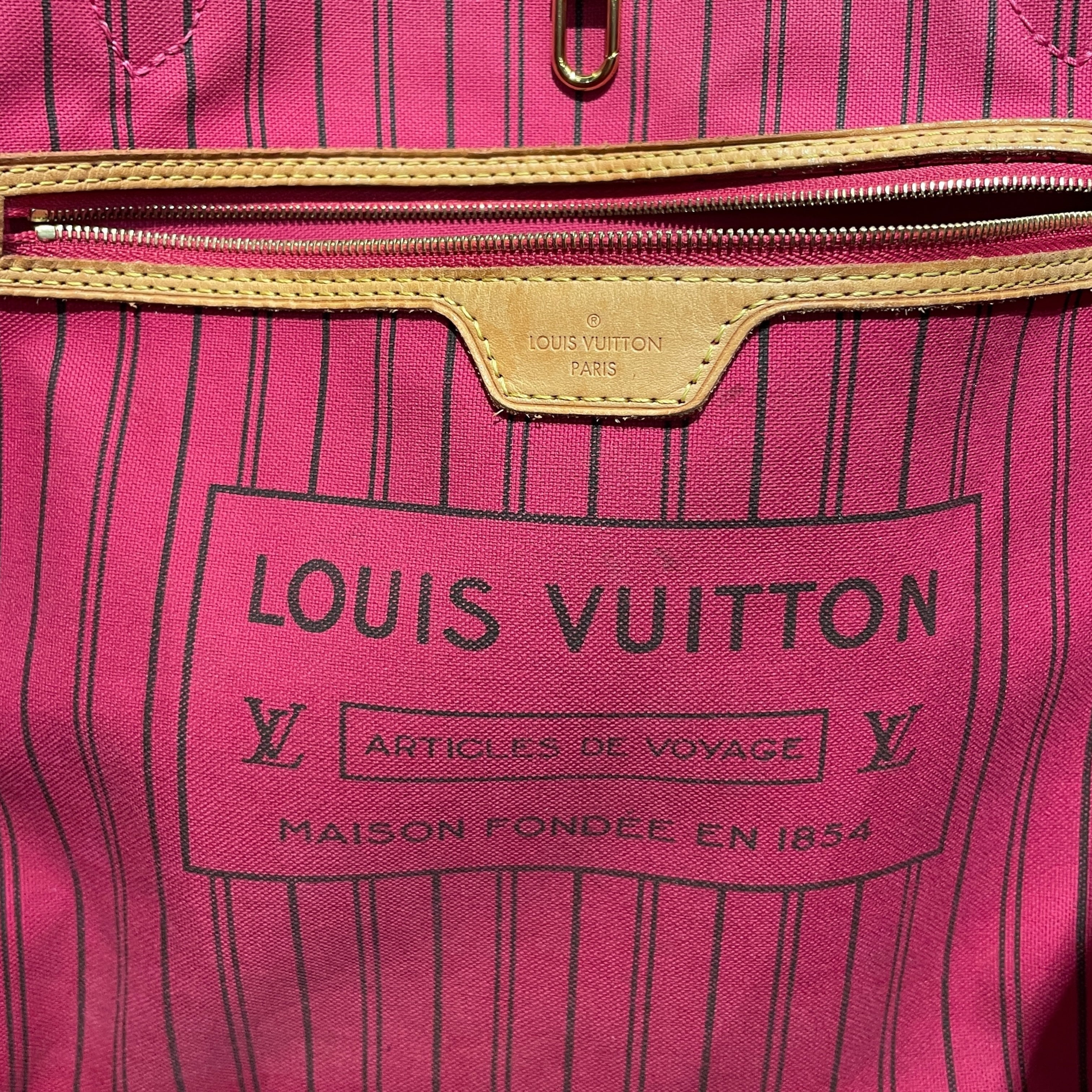 LOUIS VUITTON/Bag/Monogram/Leather/BRW/NEVERFULL view 10