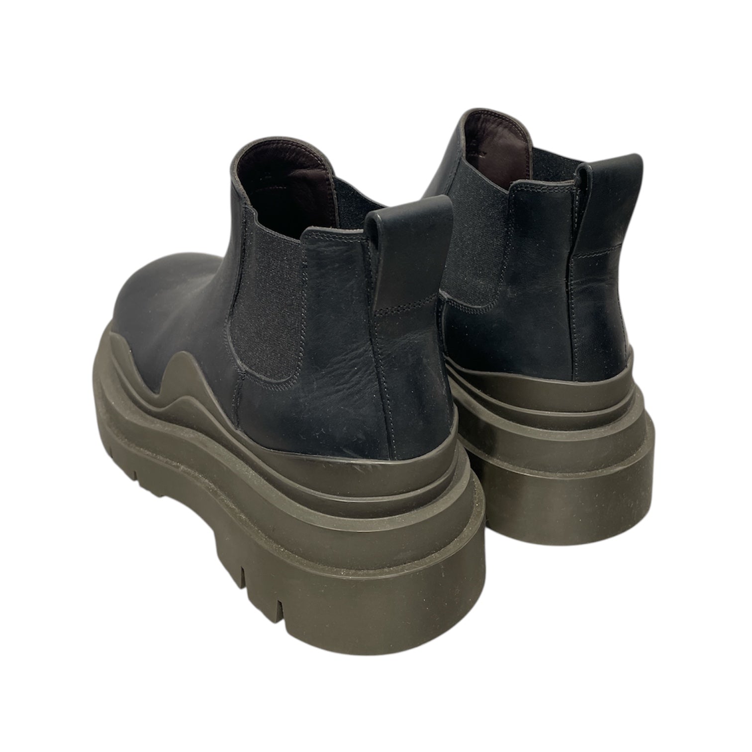 BOTTEGA VENETA/Hi-Sneakers/EU 41.5/Leather/BLK/ view 2