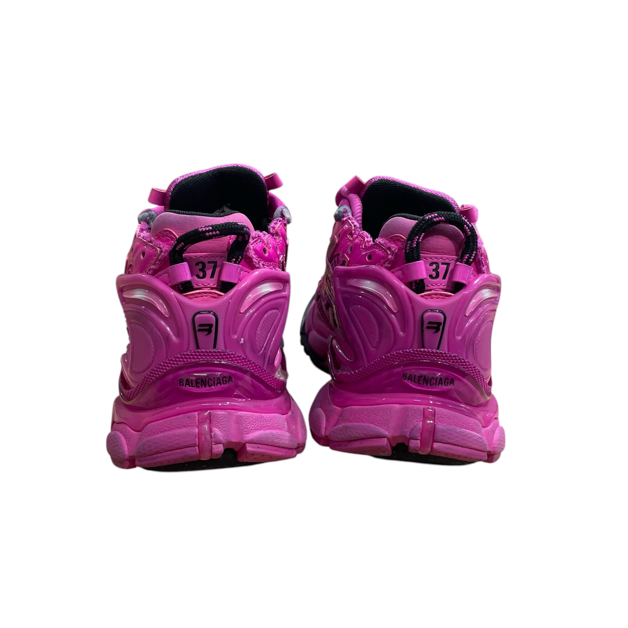 BALENCIAGA/Low-Sneakers/EU 37/PNK/RUNNER PNK/BLK view 4