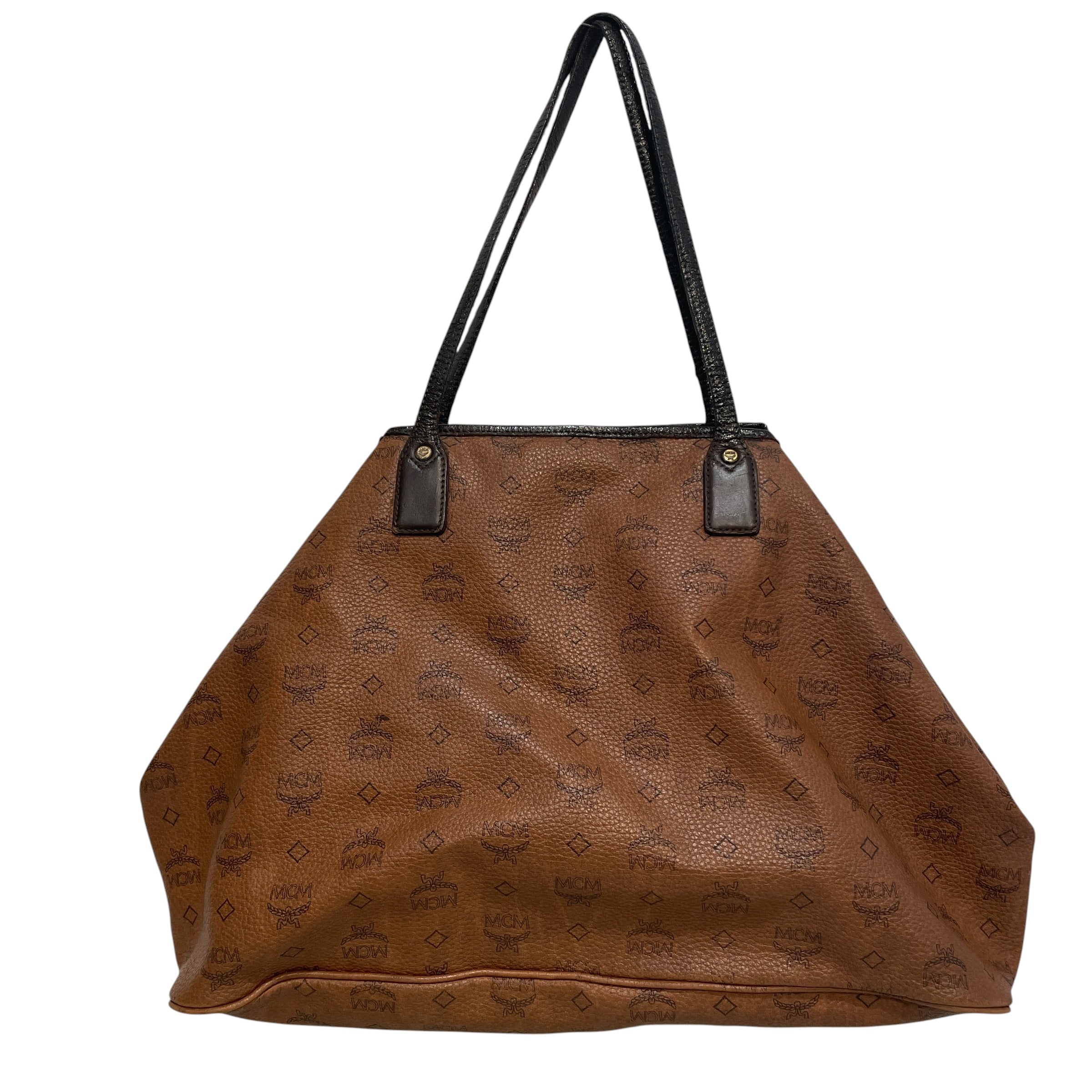 MCM/Tote Bag/Monogram/Leather/BRW/Viestos Tote Bag view 2