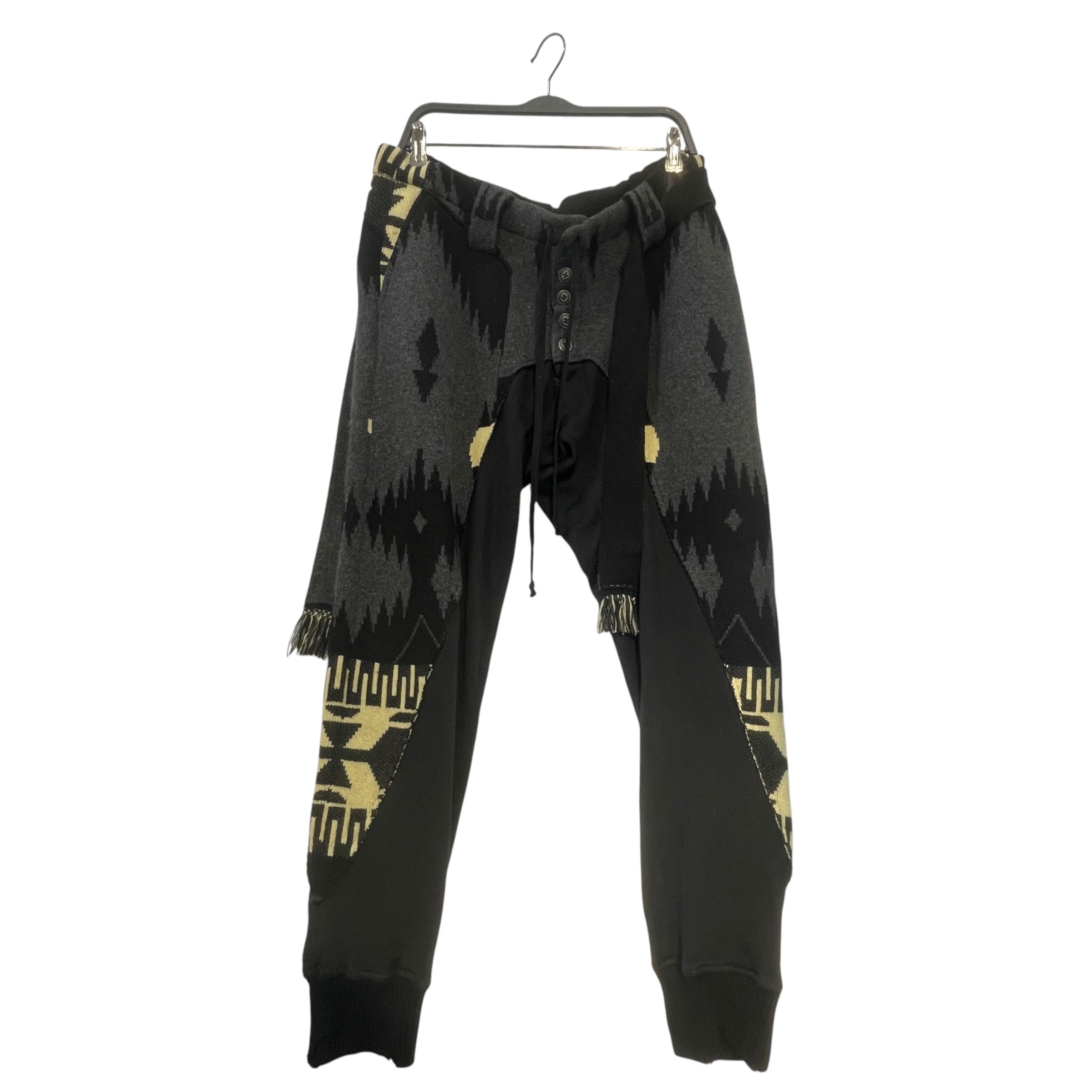 GREG LAUREN/Pants/S/Cashmere/GRY/ALANUI YELLOW DESIGNS view 1