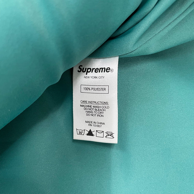 Supreme/South2 West8(S2W8)/Fleece Jkt/M/Polyester/GRN/All Over Print/BARBED WIRE PRINT