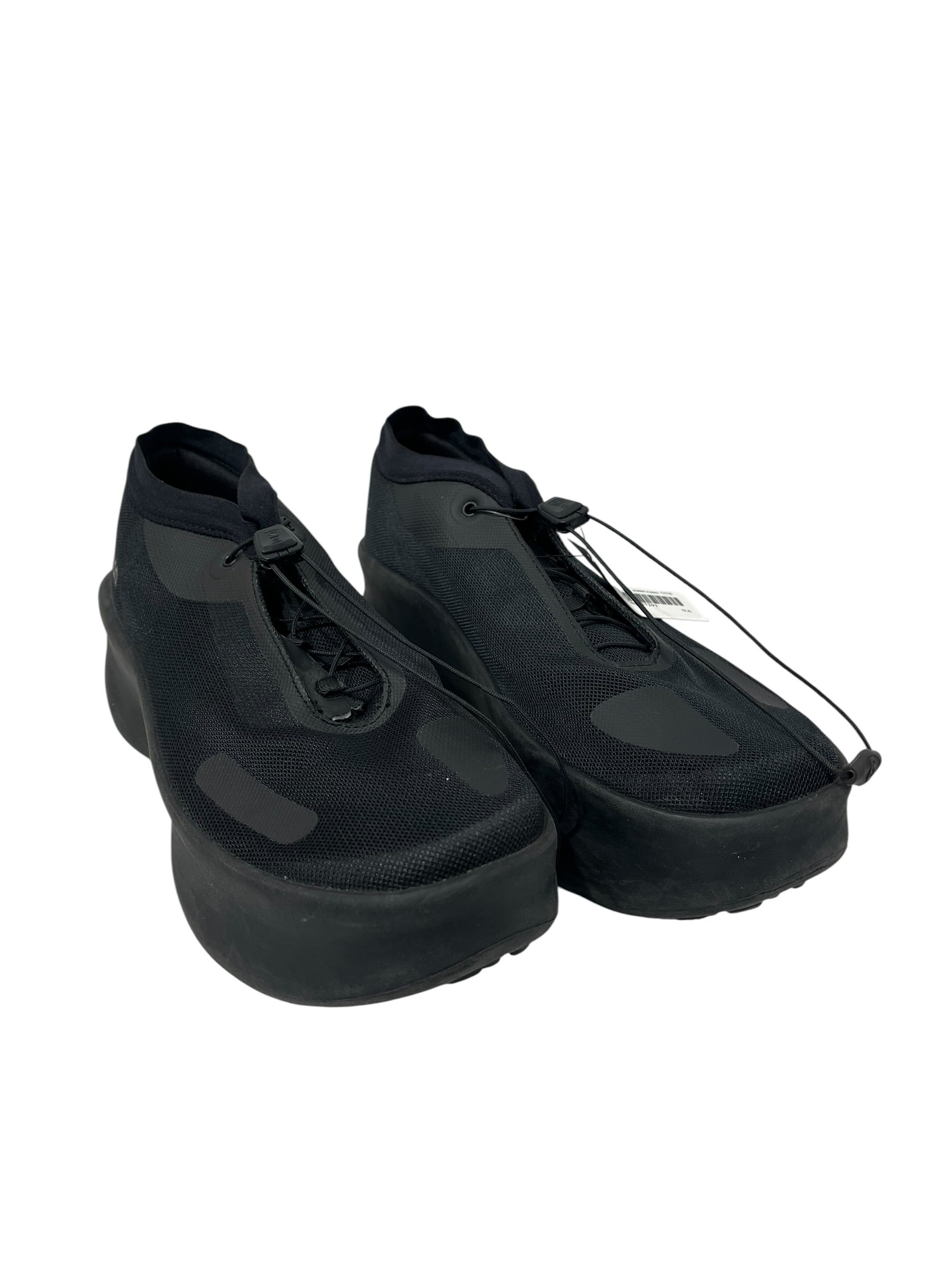COMME des GARCONS/salomon/Low-Sneakers/US 9/BLK/SYNCH LACE HIGH SOLE view 1