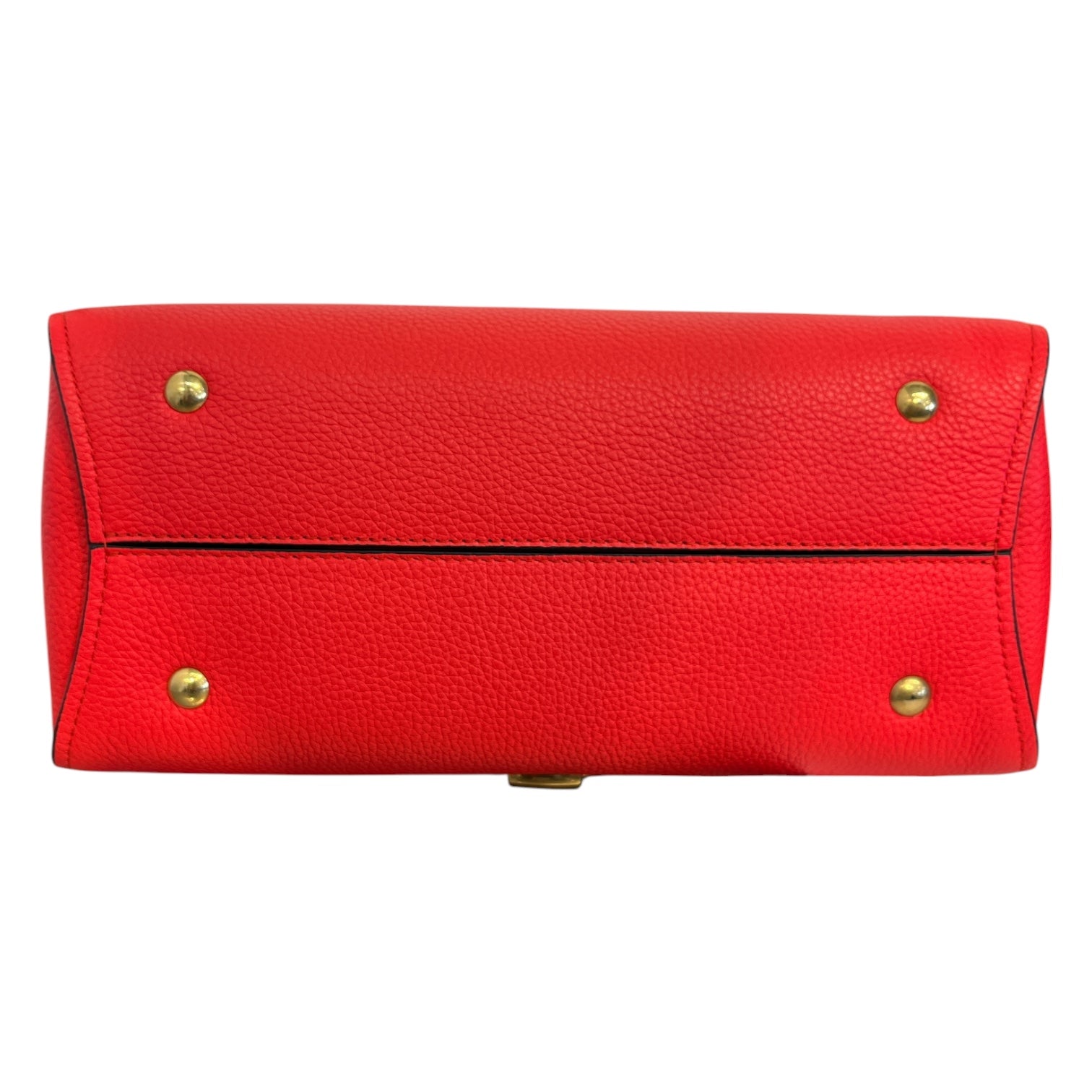 Salvatore Ferragamo/Hand Bag/Leather/RED/top handle bag gold hardware view 3