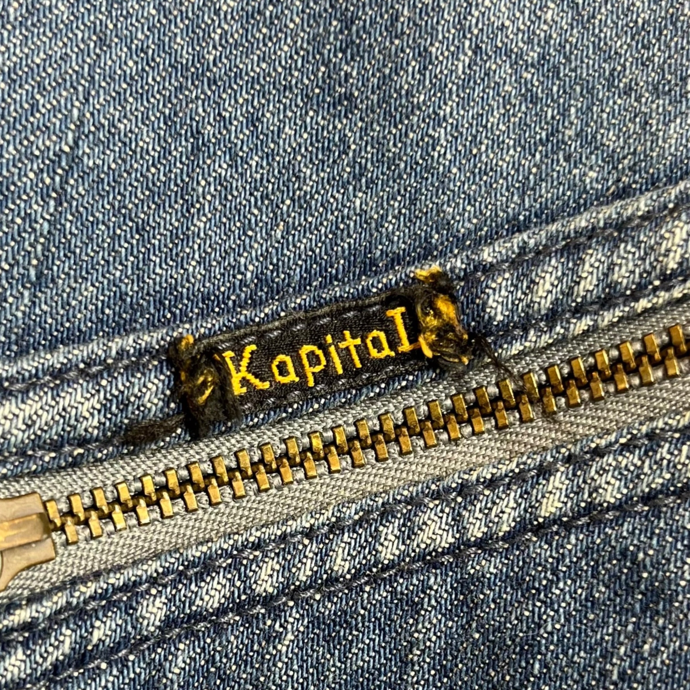 KAPITAL/Denim Jkt/2/Cotton/BLU/11.5oz Denim Lining Reversable view 7