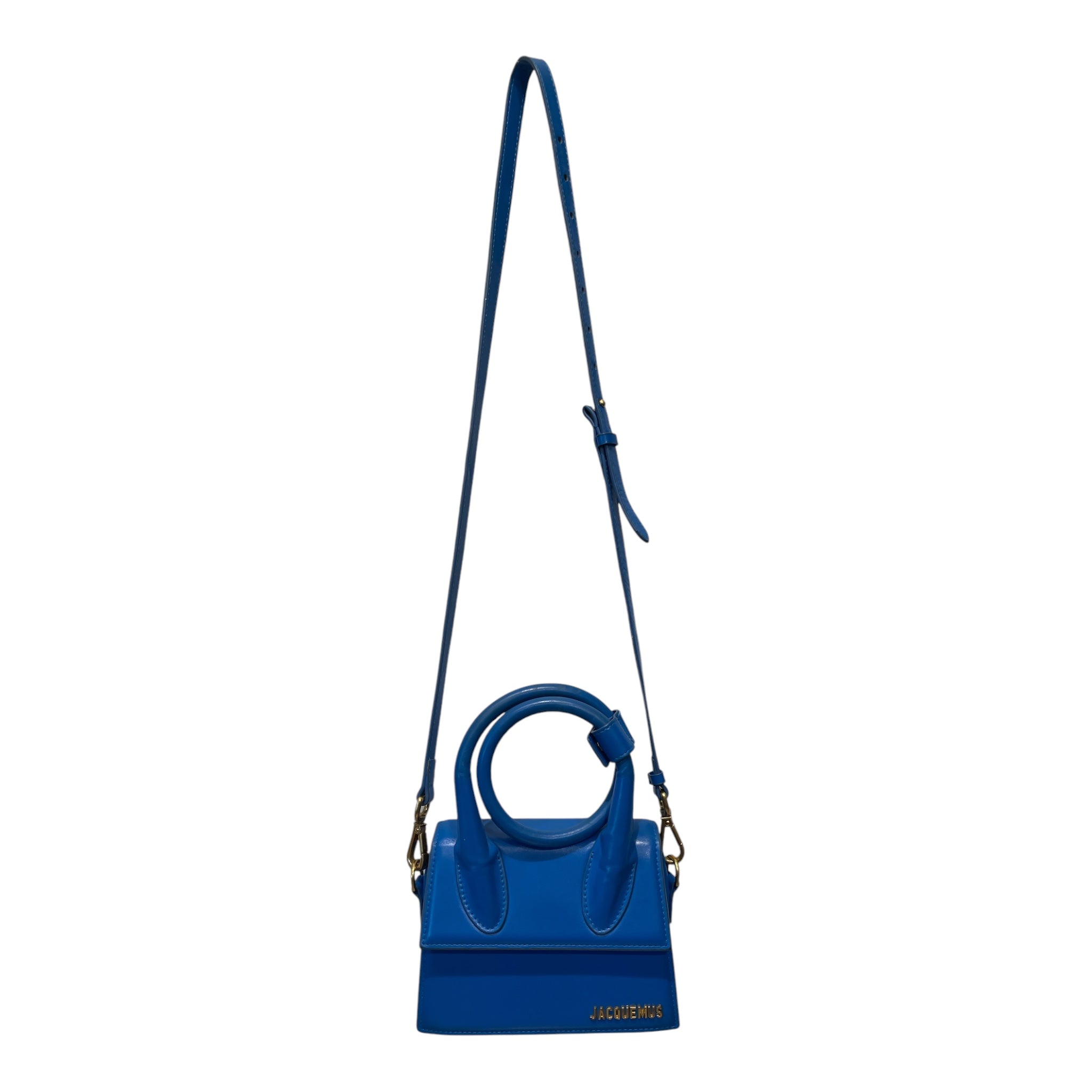 JACQUEMUS/Cross Body Bag/Leather/BLU/LE CHIQUITO view 1