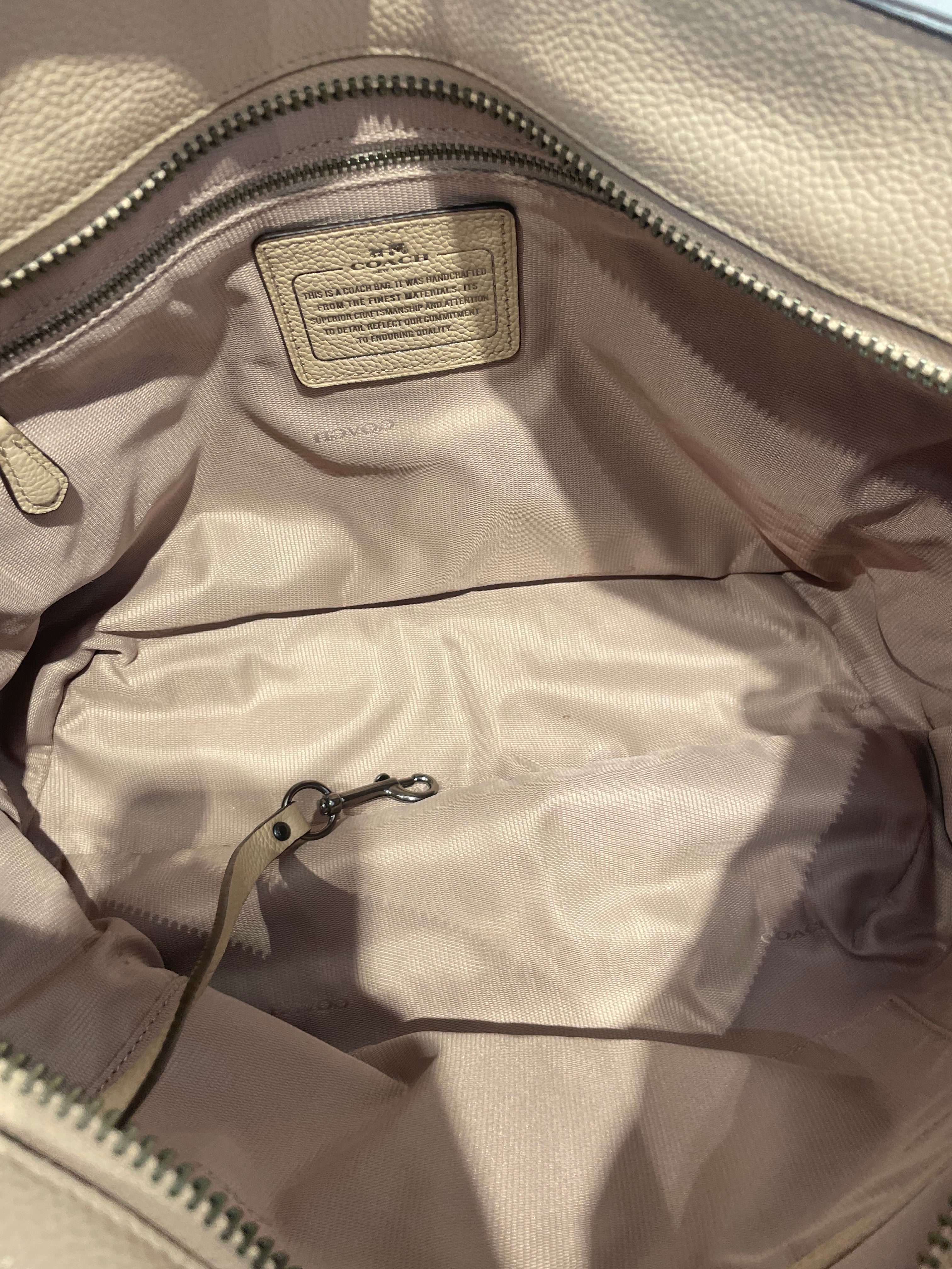 COACH/Tote Bag/Leather/BEG/Tatum Luxury view 3