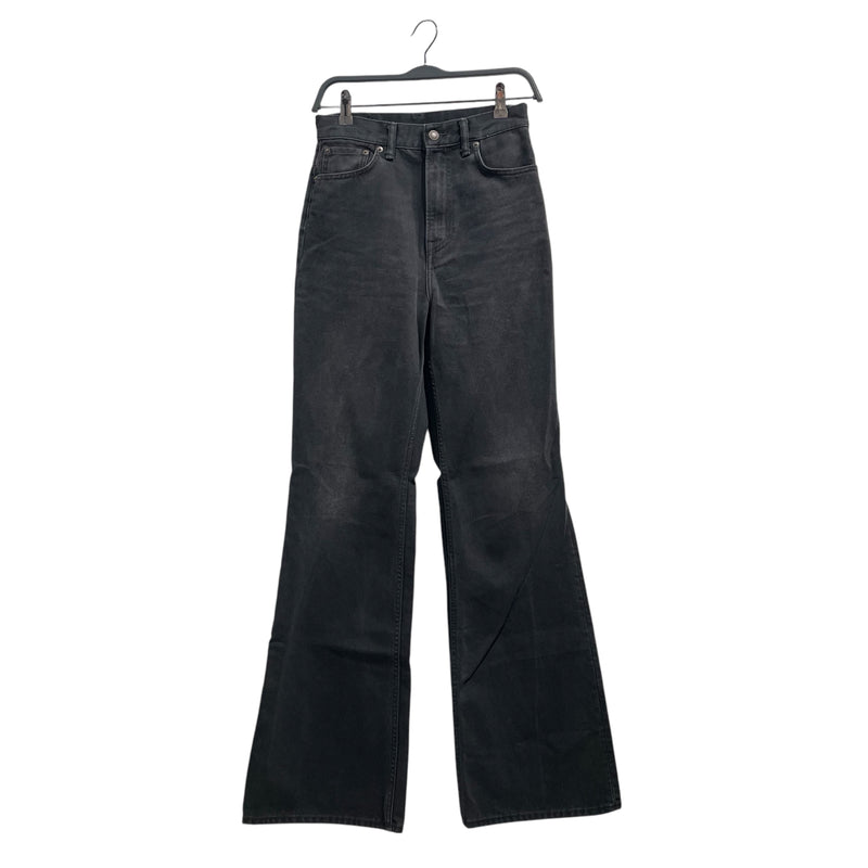 Acne Studios/Wide Leg Pants/26/Cotton/BLK/