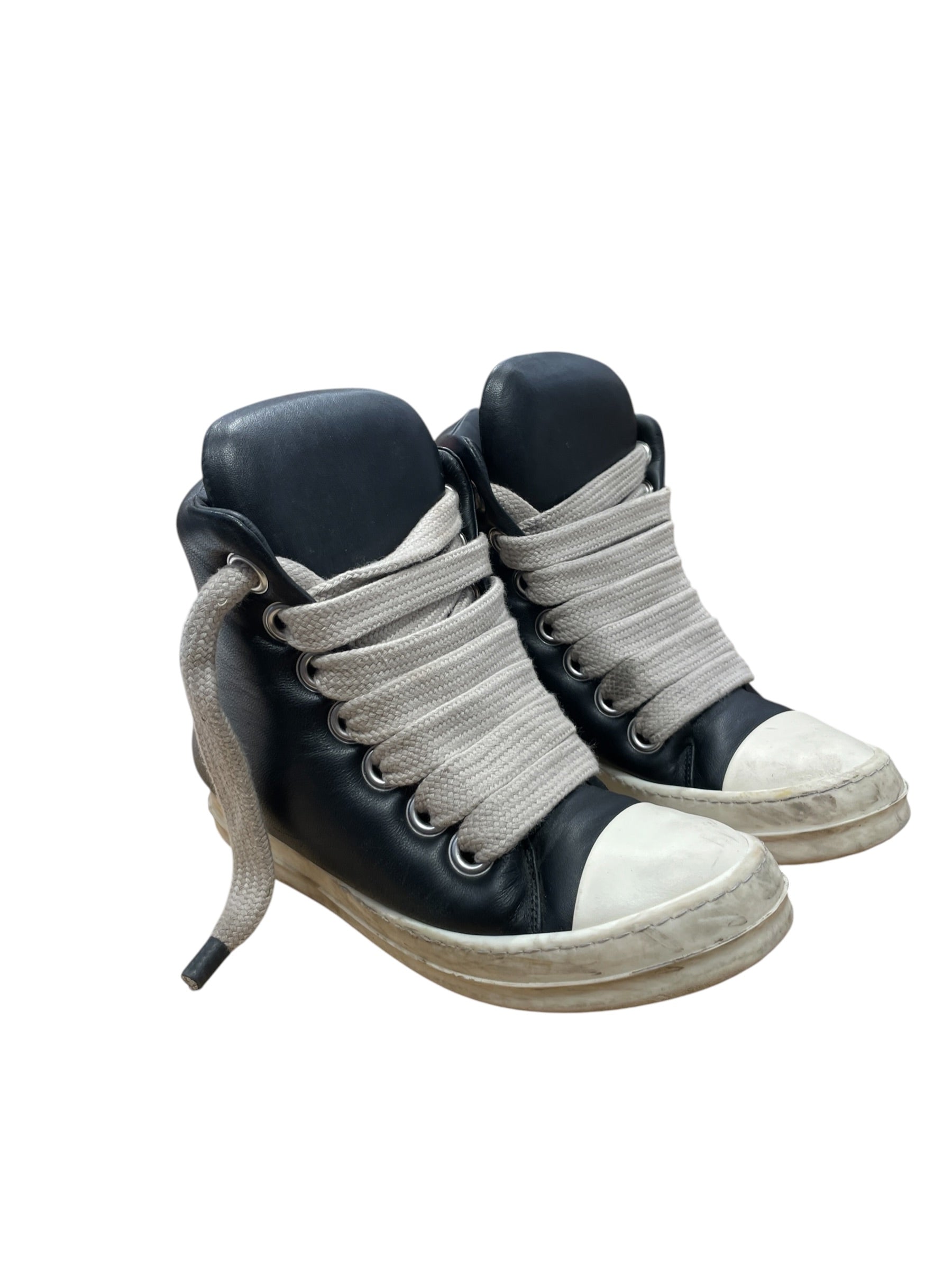 RICK OWENS DRKSHDW/Hi-Sneakers/EU 40/Leather/BLK/RICK OWEN view 1