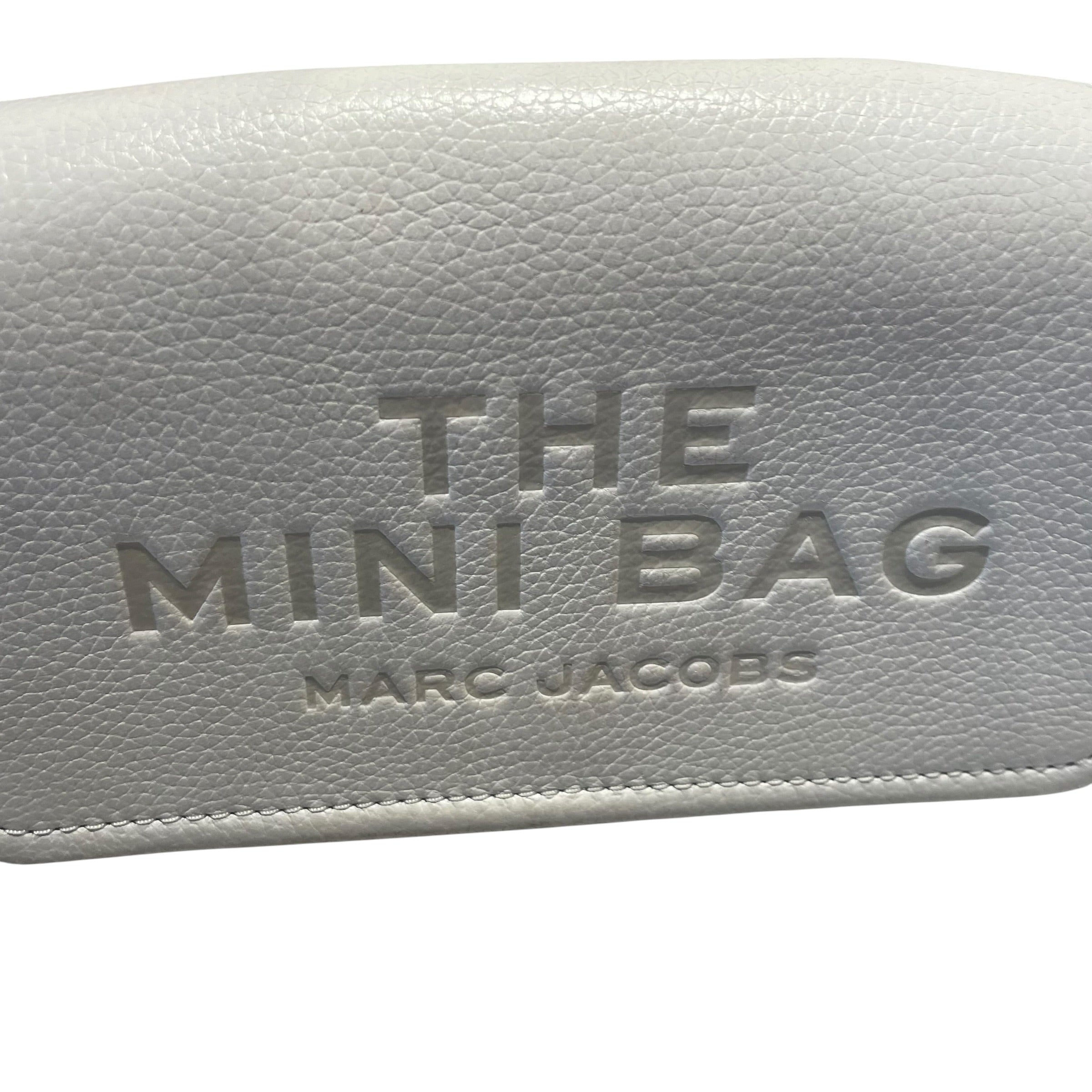 MARC JACOBS/Cross Body Bag/Leather/CRM/The Mini Bag view 3