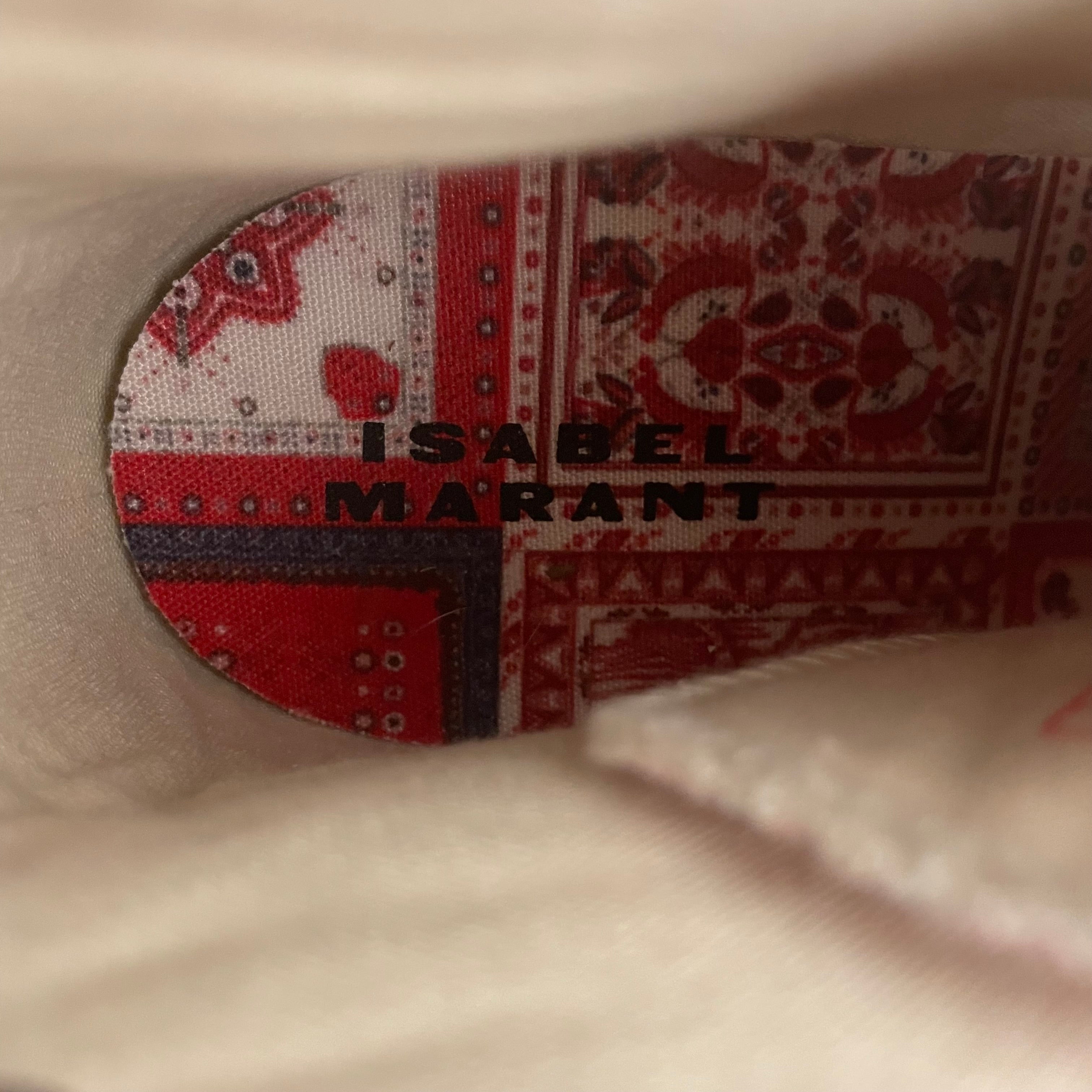 ISABEL MARANT/CONVERSE/Shoes/US 8/All Over Print/RED/BANDANA PRINT view 3