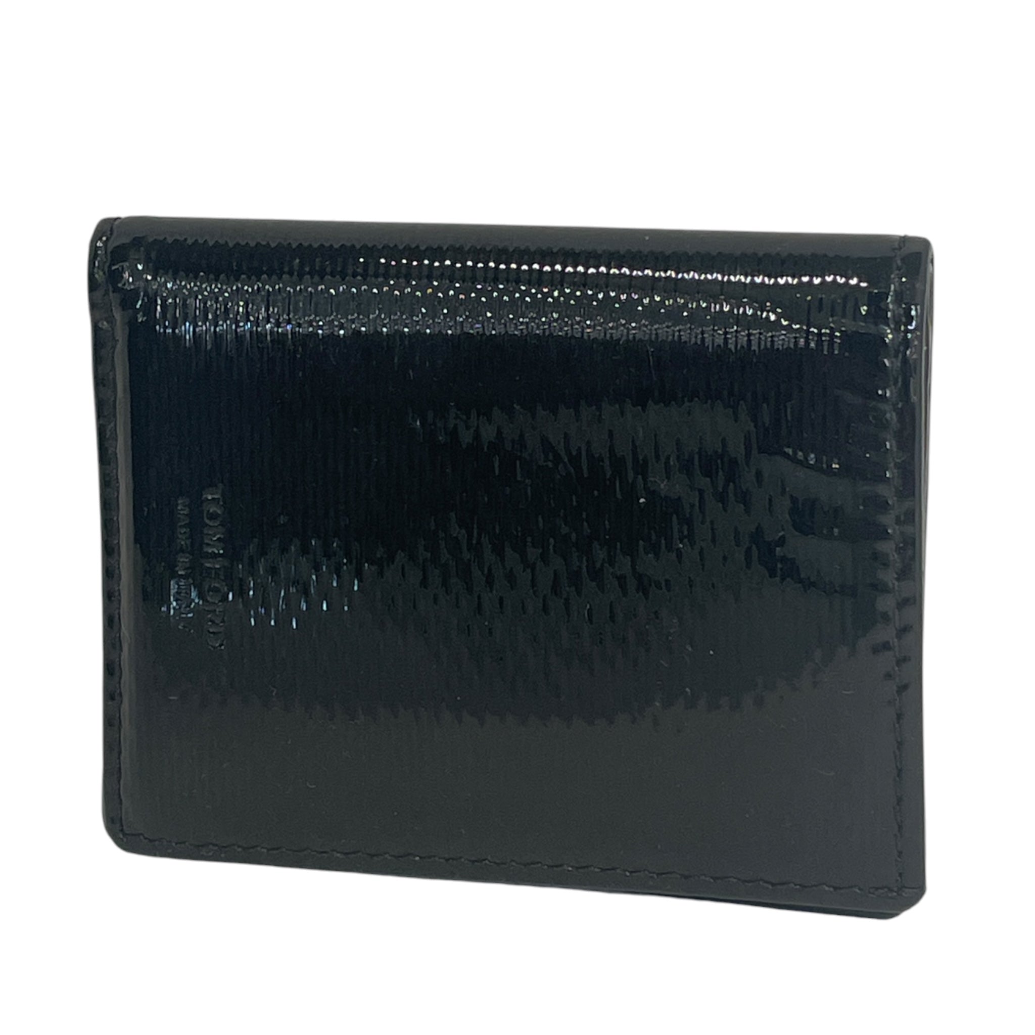 TOM FORD/Bifold Wallet/Leather/BLK/SHINY view 2