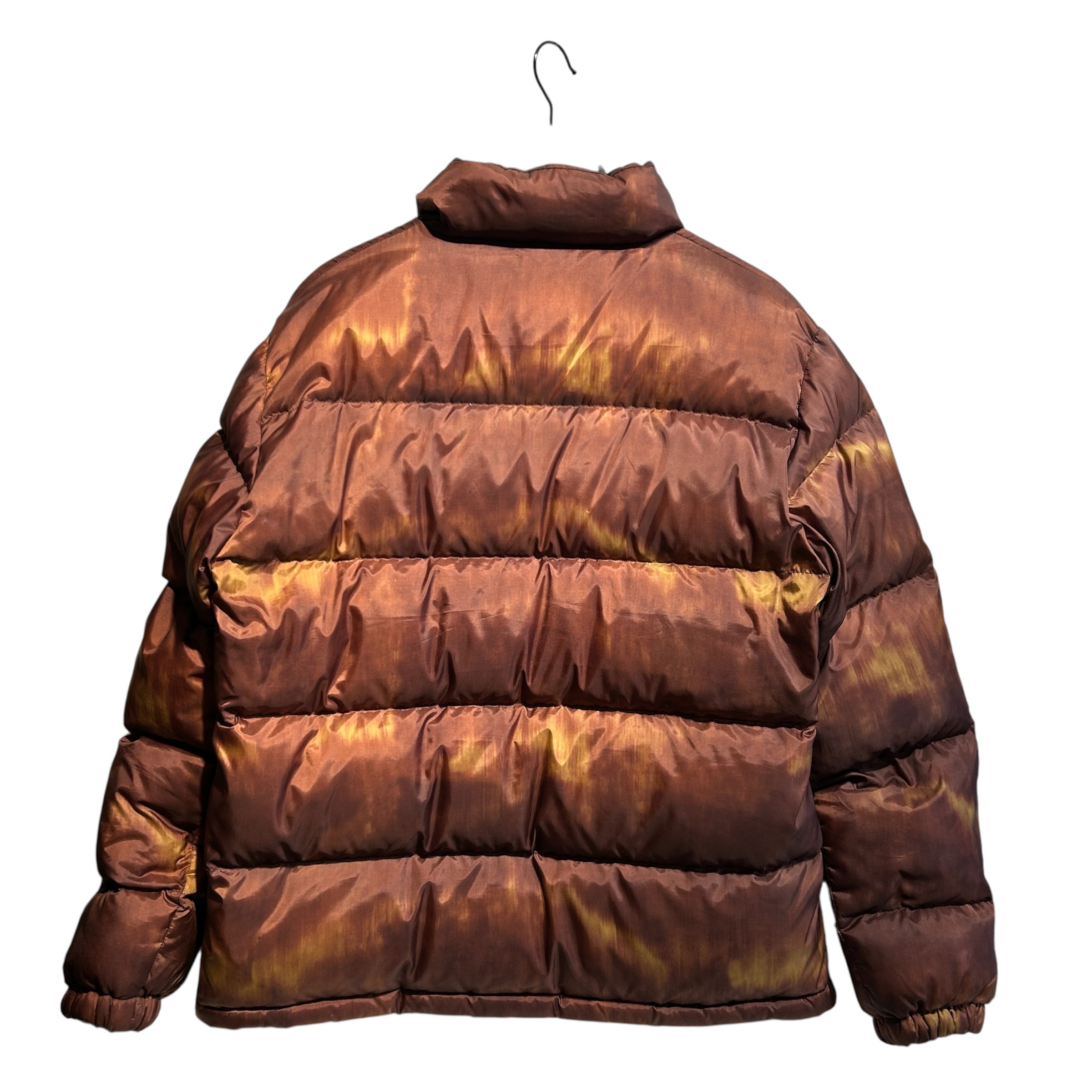 STUSSY/Puffer Jkt/M/Polyester/BRW/All Over Print/Puffer jacket view 2