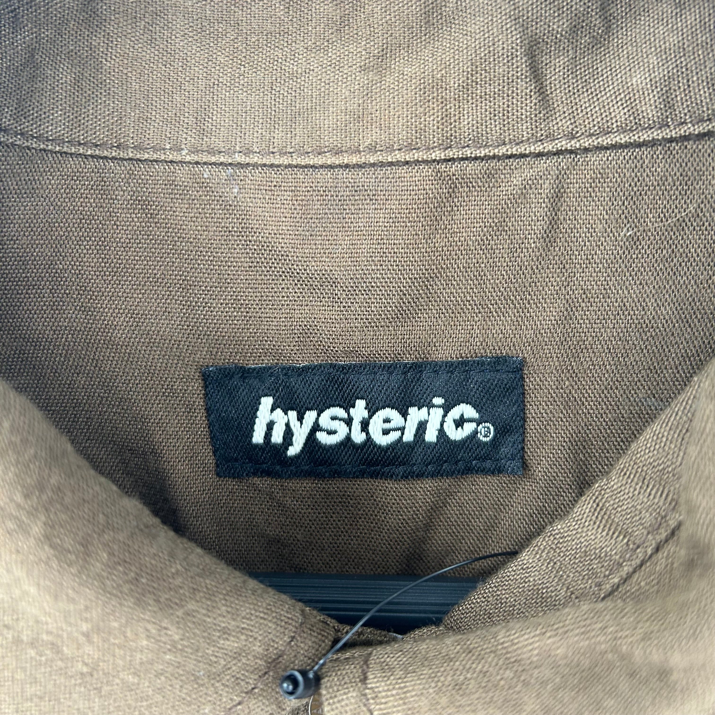 HYSTERIC GLAMOUR/LS Shirt/FREE/Brown/Rayon/ view 3