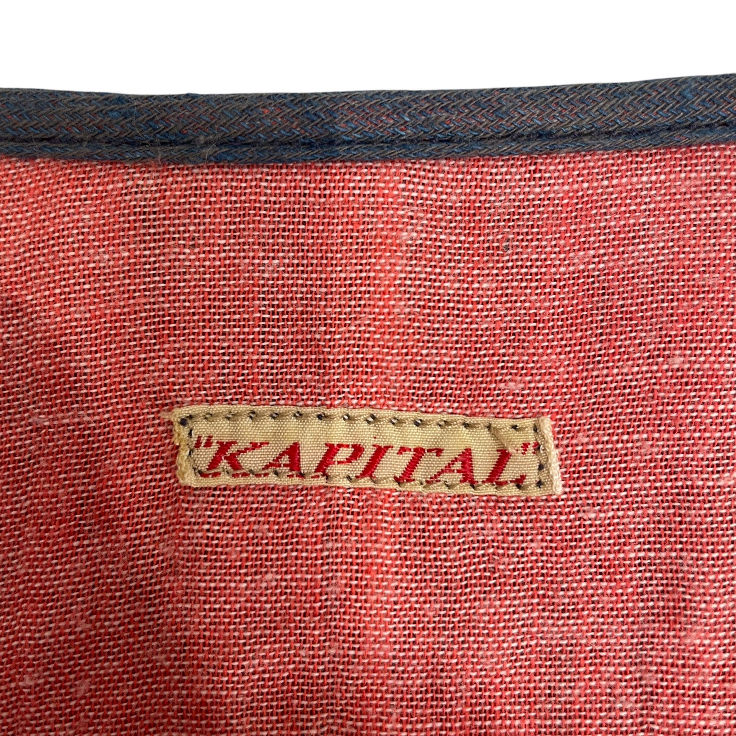 KAPITAL/LS Dress/1/Plaid/Cotton/MLT/RED WHITE BLUE KAPITAL DRESS view 3