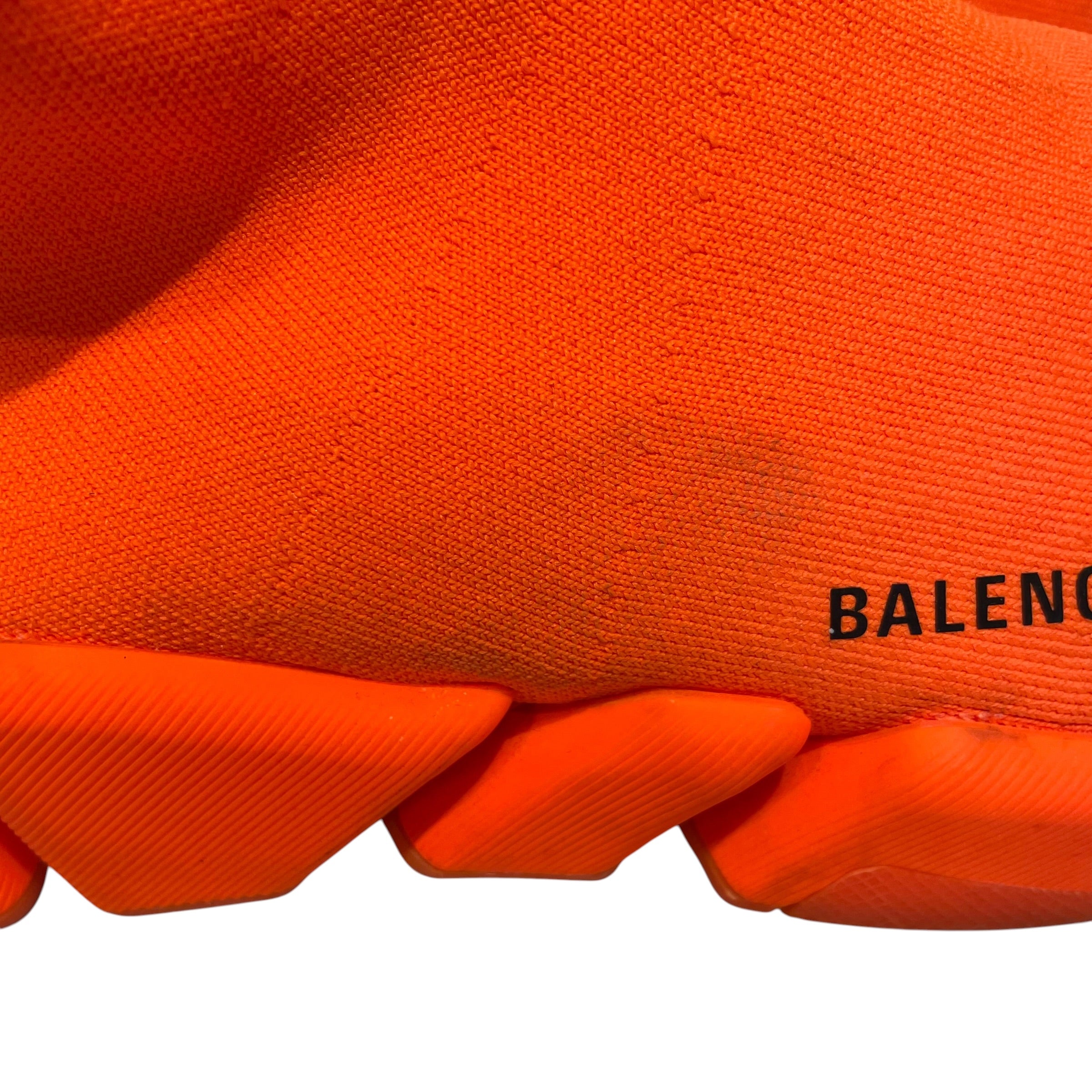 BALENCIAGA/Hi-Sneakers/US 9/Cotton/ORN/Speed Trainer 2.0 Neon Orange view 6