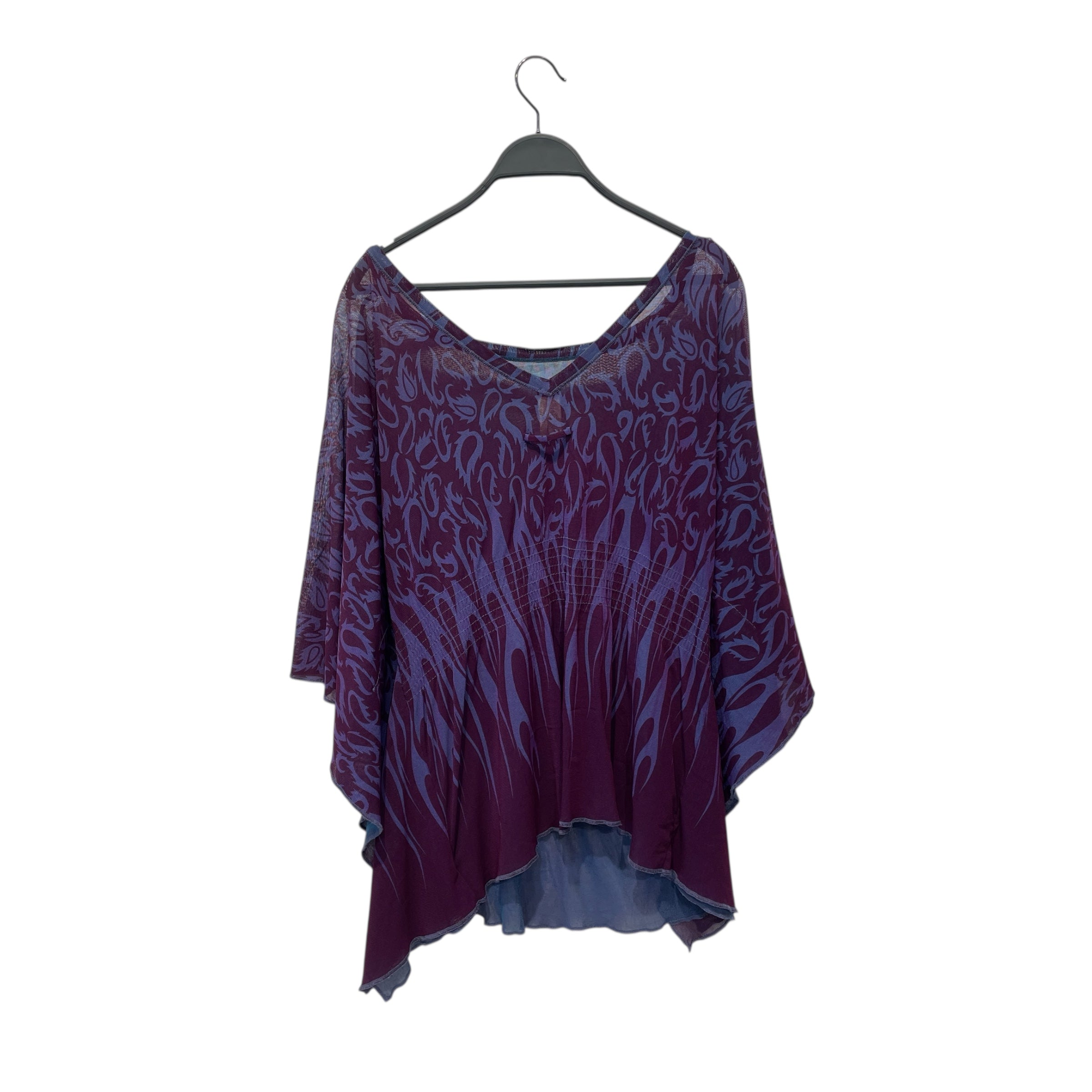 Jean Paul GAULTIER SOLEIL/SL Blouse/M/All Over Print/Polyester/PPL/ view 1