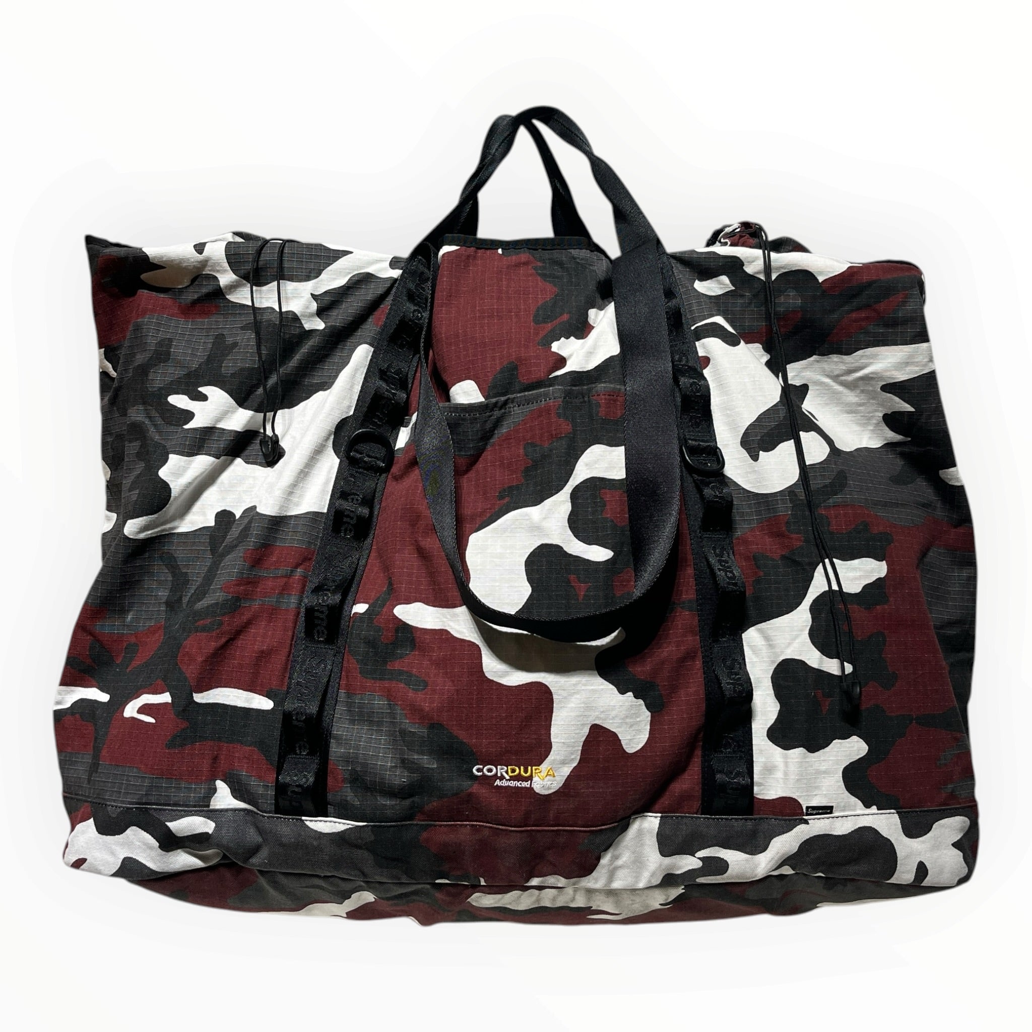 Supreme/Luggage/Camouflage/Cotton/RED/ view 2