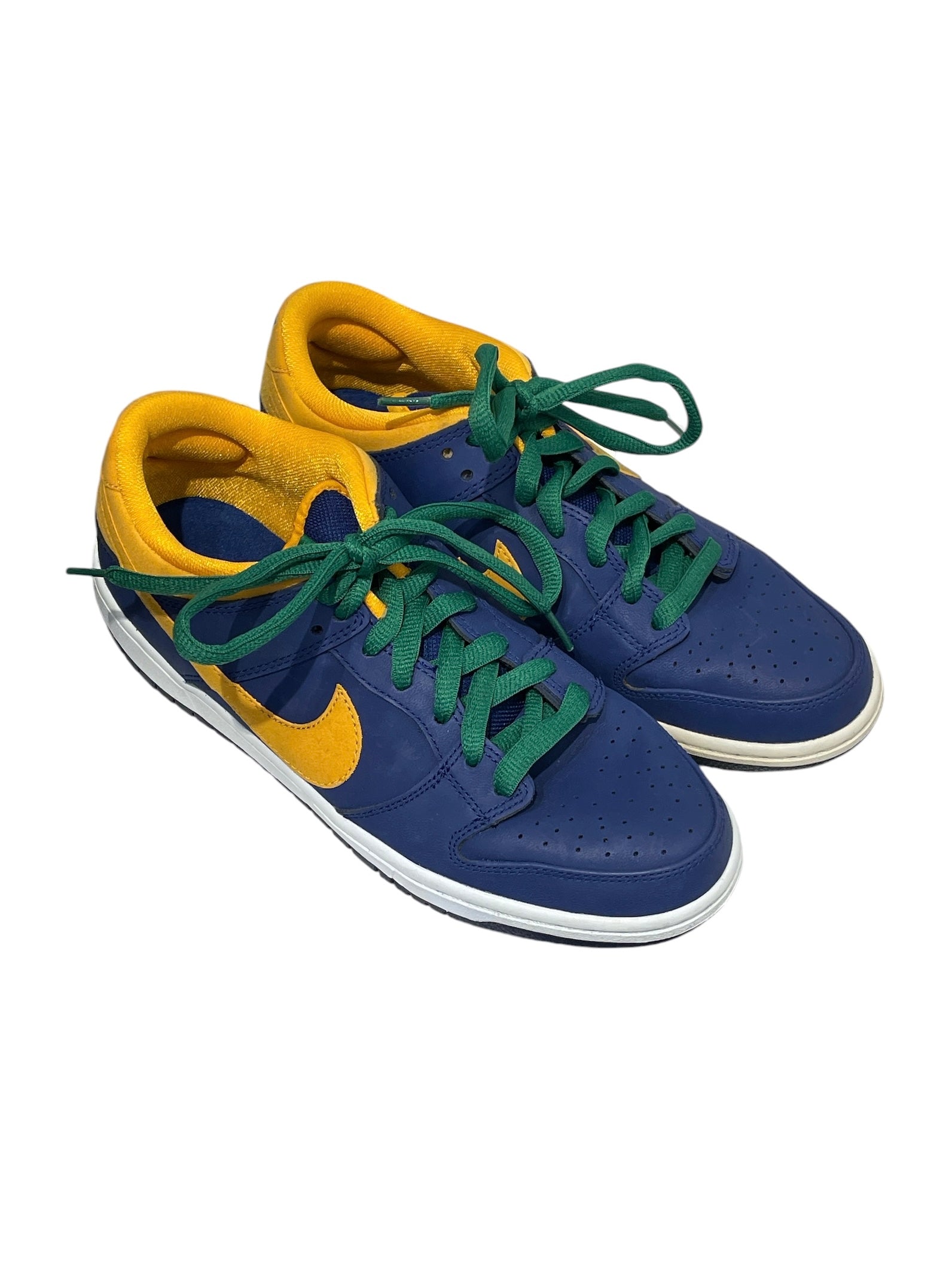 NIKE SB/Low-Sneakers/US 8/Cotton/BLU/BRAZIL LOW DUNKS view 1