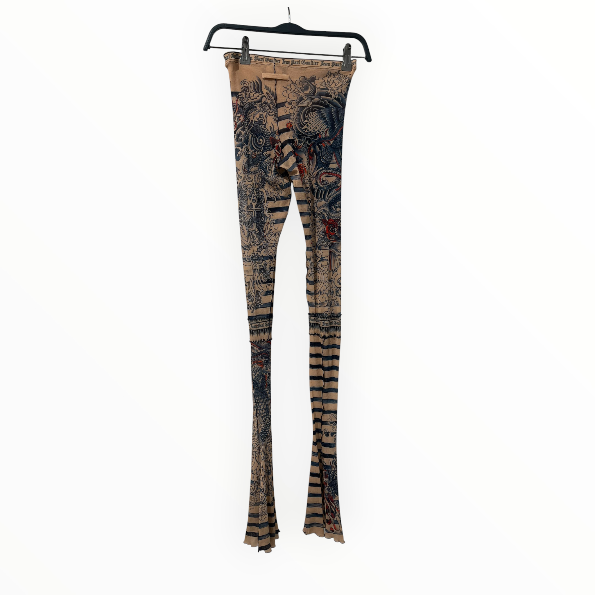 Jean Paul Gaultier/Bottoms/XXS/PNK/NUDE SAILOR TATTOO LEGGINGS view 2