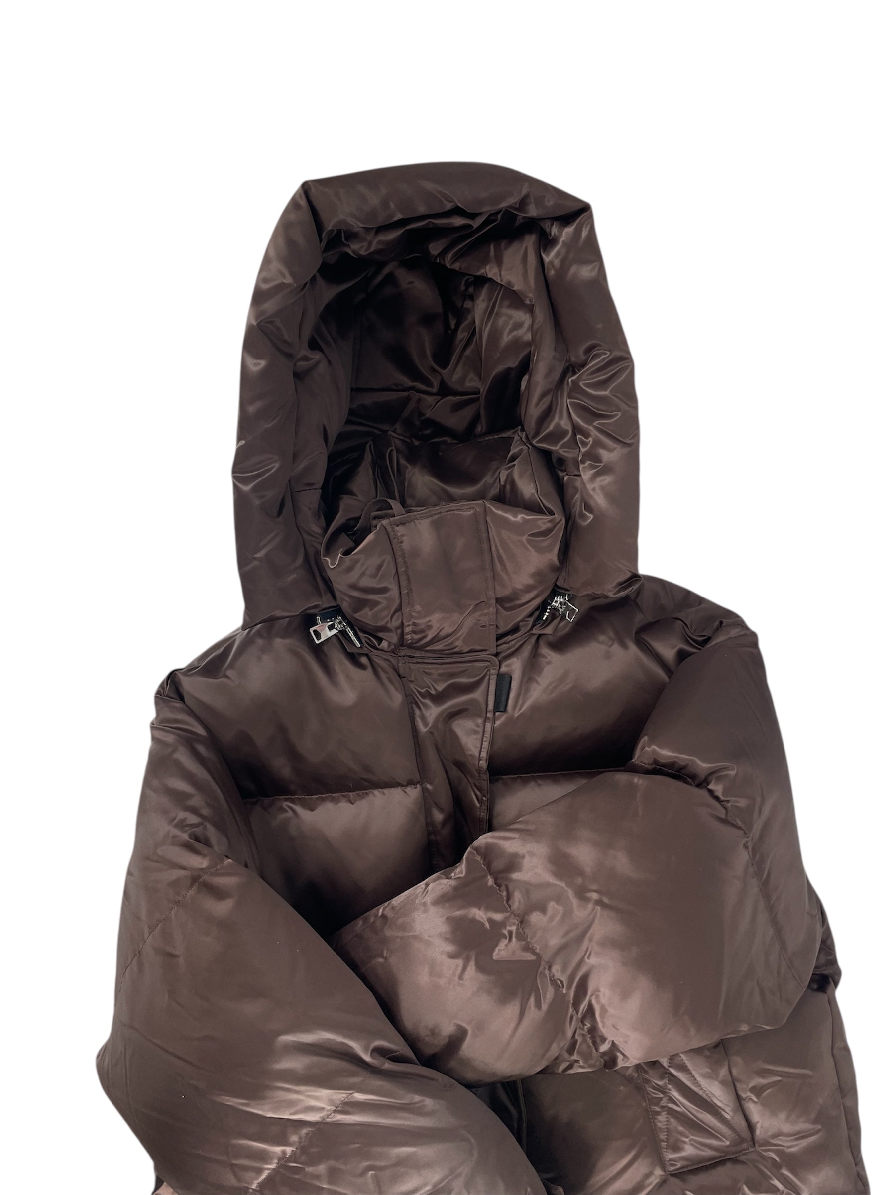 SHOREDITCH SKI LUB/Puffer Coat/S/Nylon/BRW/Double Breasted/RAYA PUFFER view 3