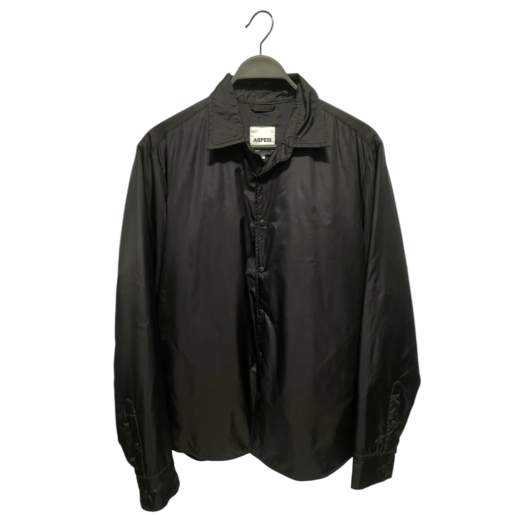 ASPESI/Puffer Jkt/L/Cotton/BLK/ view 1
