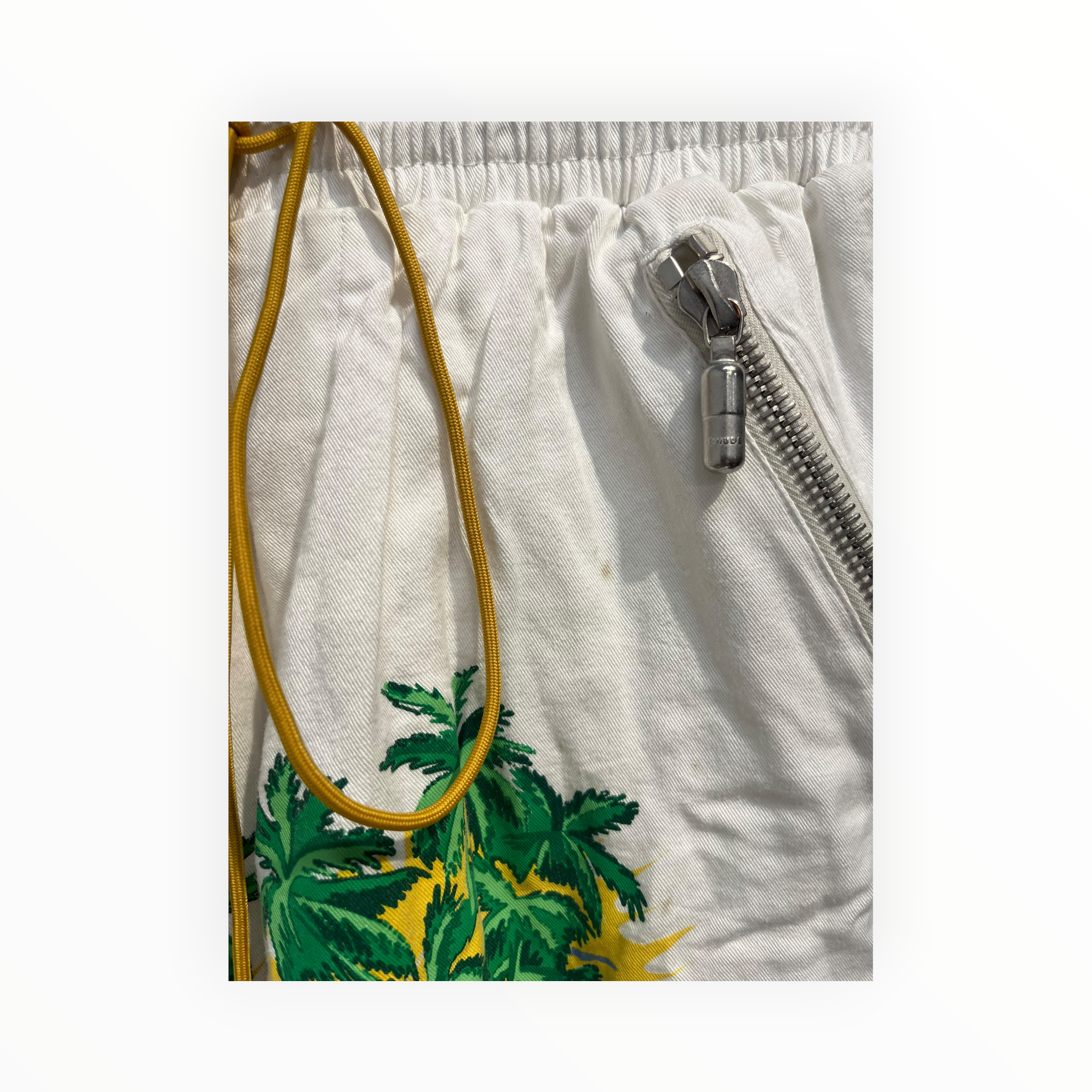 RHUDE/Shorts/M/Cotton/WHT/BEACH SCENE LEGS view 4