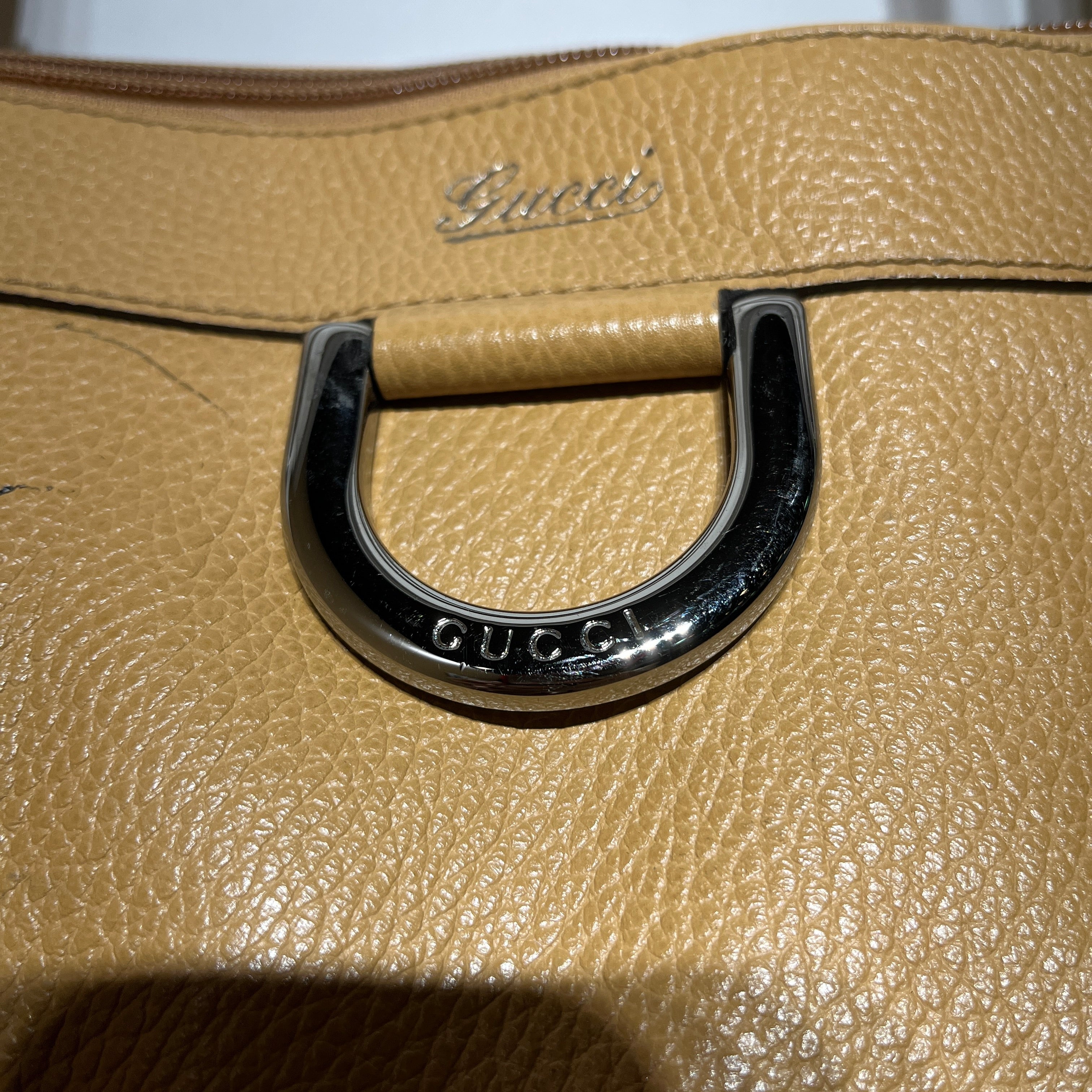 GUCCI/Hand Bag/Leather/CML/D-Ring Abbey Tote view 10