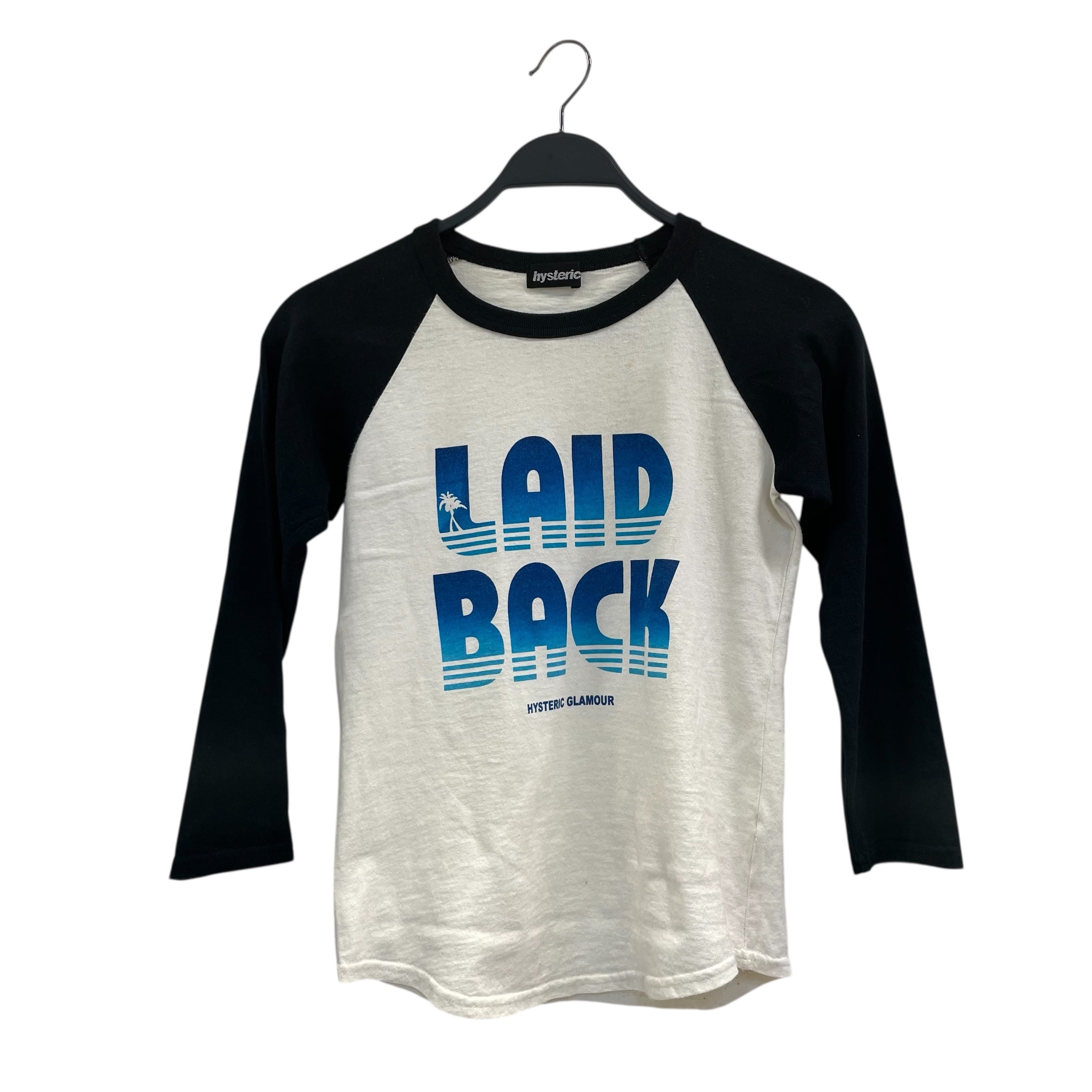 HYSTERIC/LS T-Shirt/Cotton/WHT/LAID BACK view 1
