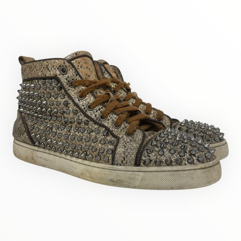 Christian Louboutin/Hi-Sneakers/Gold/