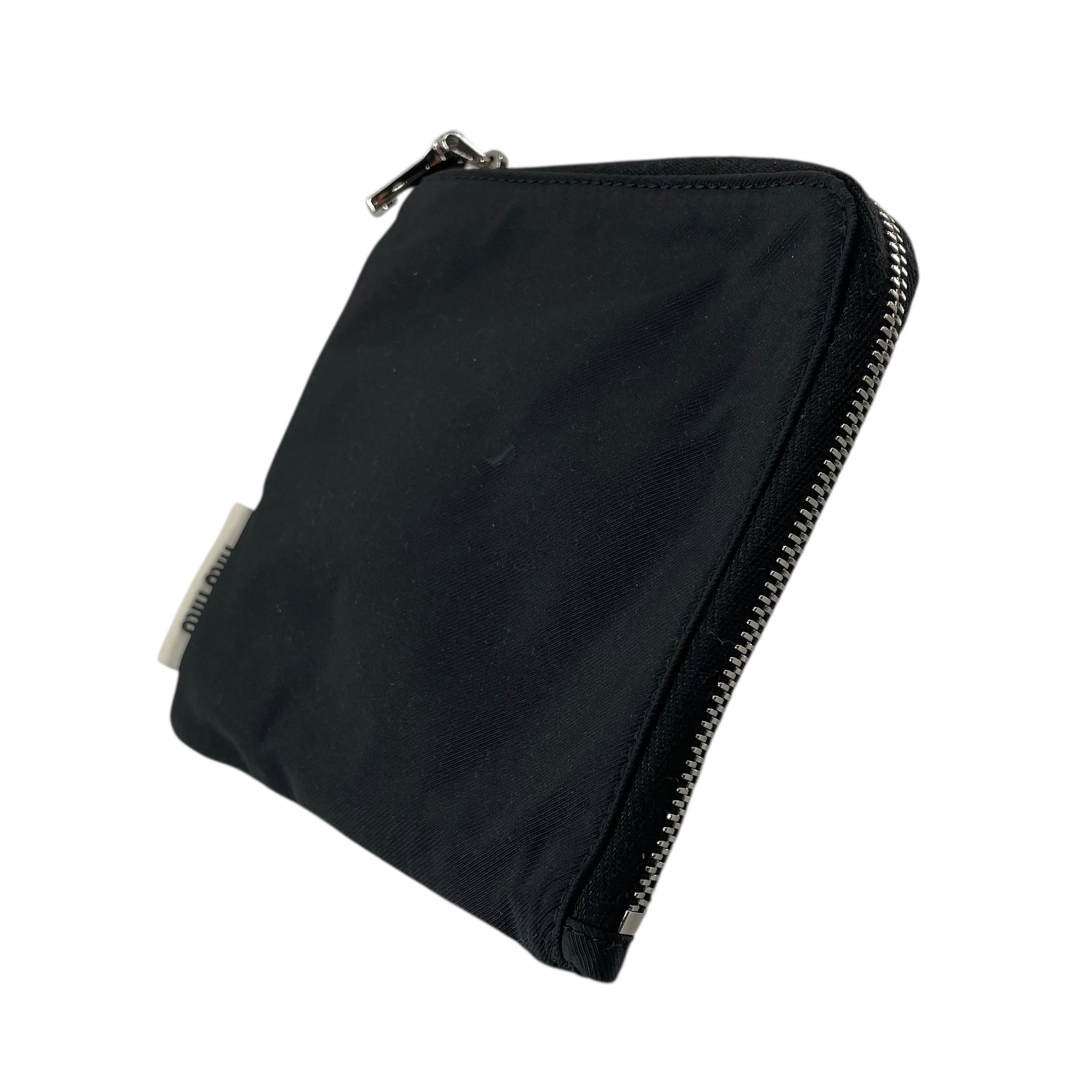 MIU MIU/Pouch/FREE/Nylon/BLK/COIN POUCH view 1