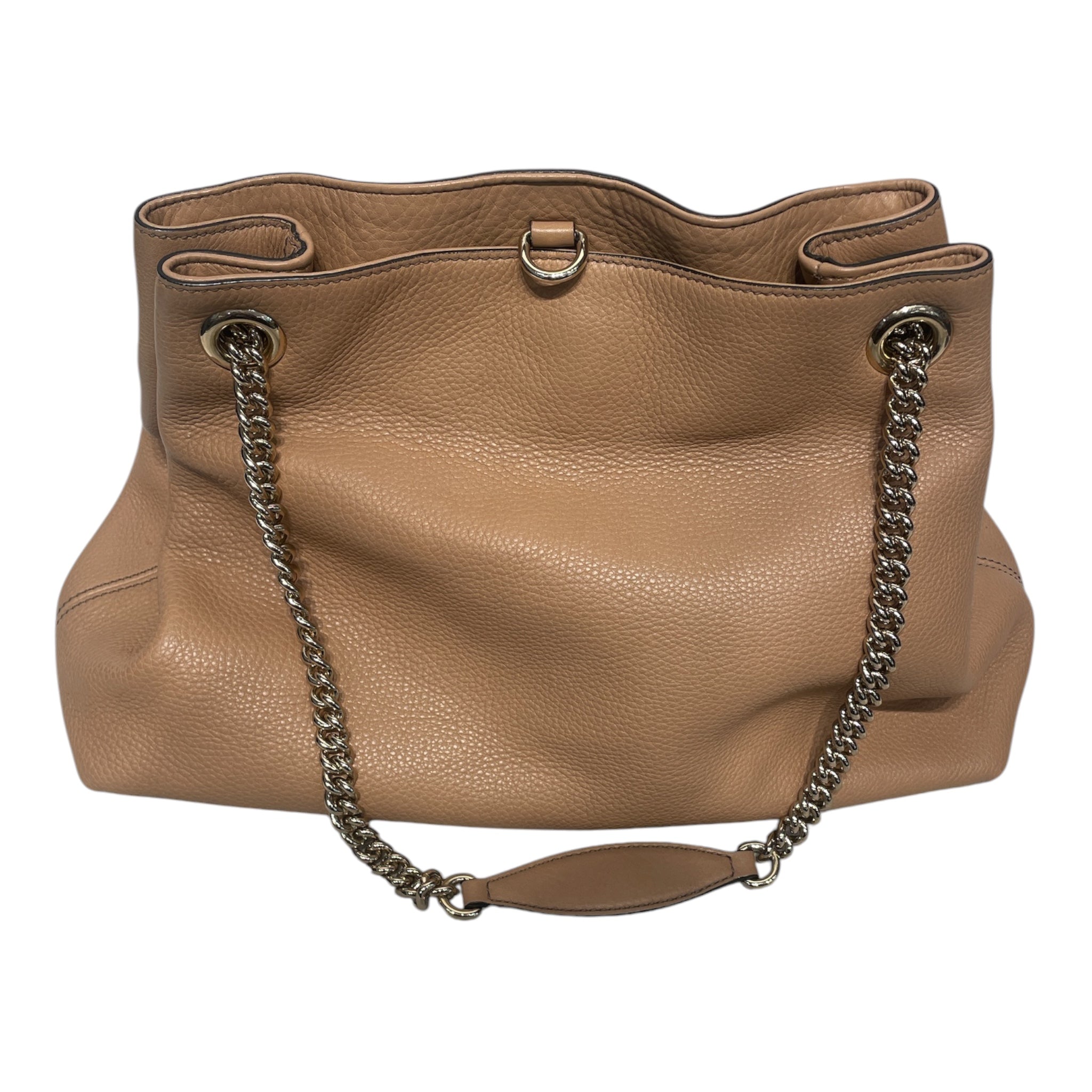 GUCCI/Tote Bag/Leather/BEG/SOHO MEDIUM view 2