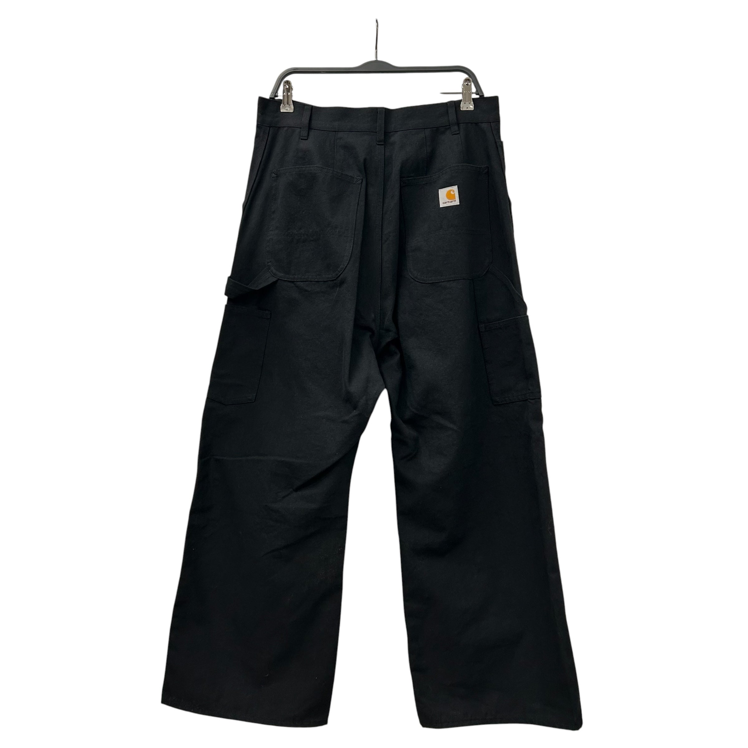 JUNYA WATANABE COMME des GARCONS/Carhartt/Carpenter Pants/S/Cotton/BLK/PAINTER PANTS view 2