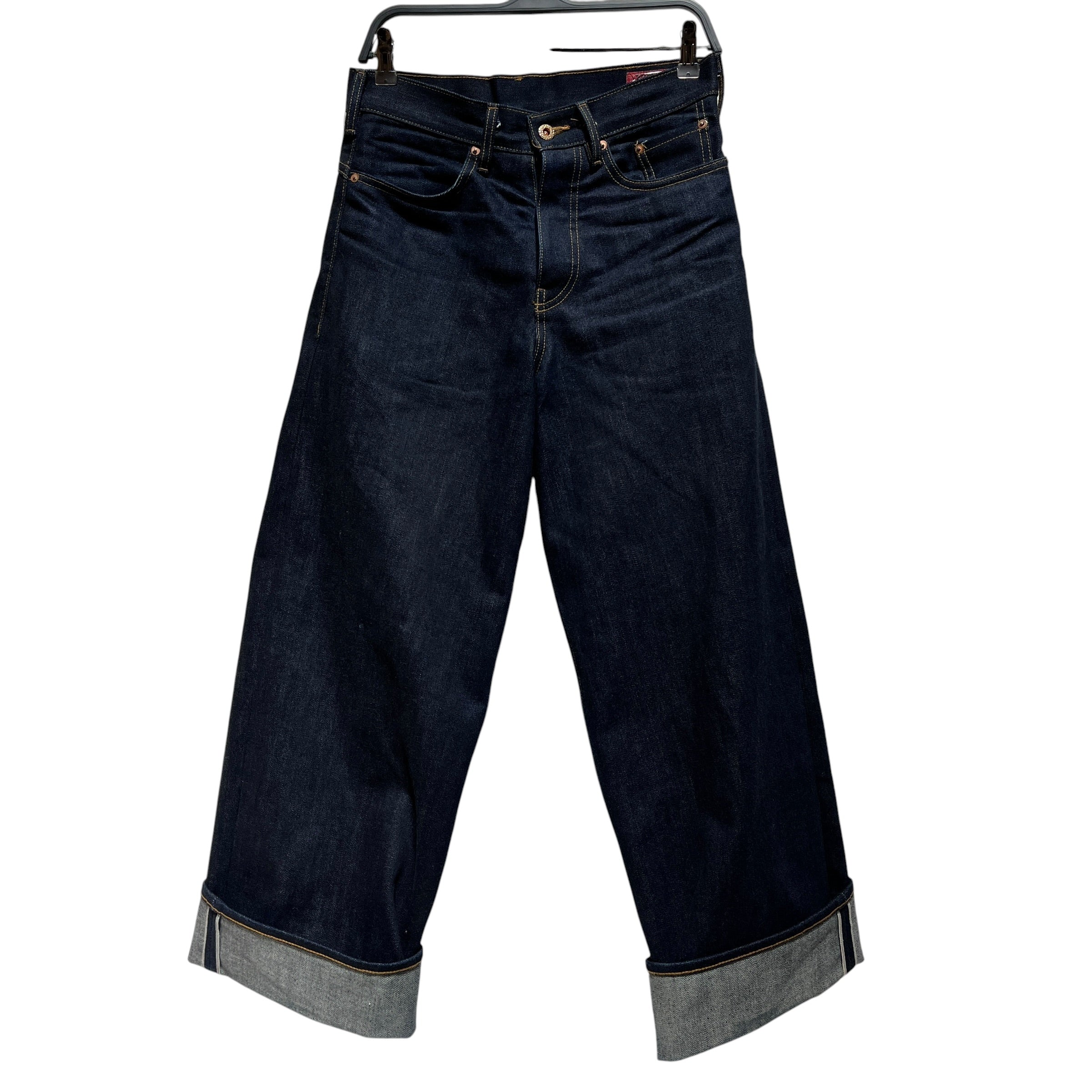 Yuremane/Pants/0/Denim/NVY/big boy selvedge view 1