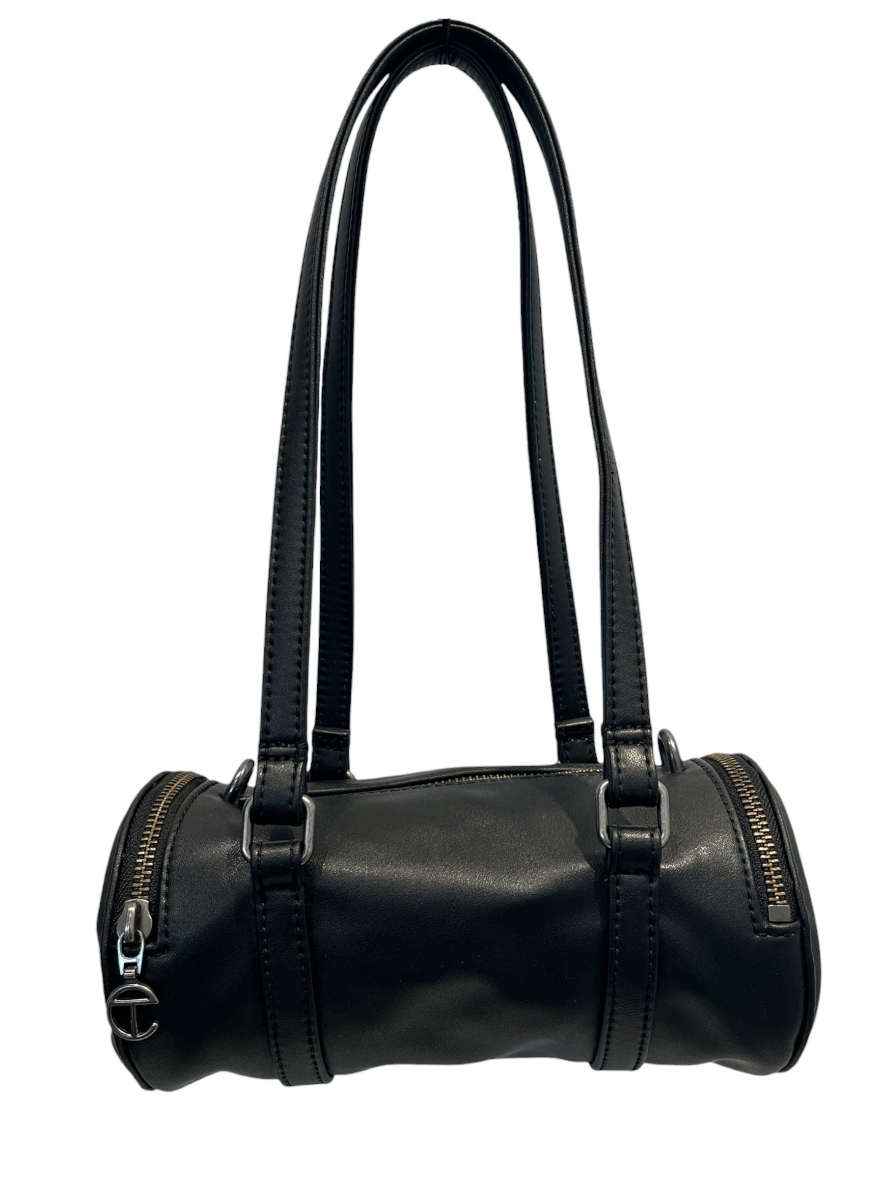 Telfar/Hand Bag/Faux Leather/BLK/Circle view 2