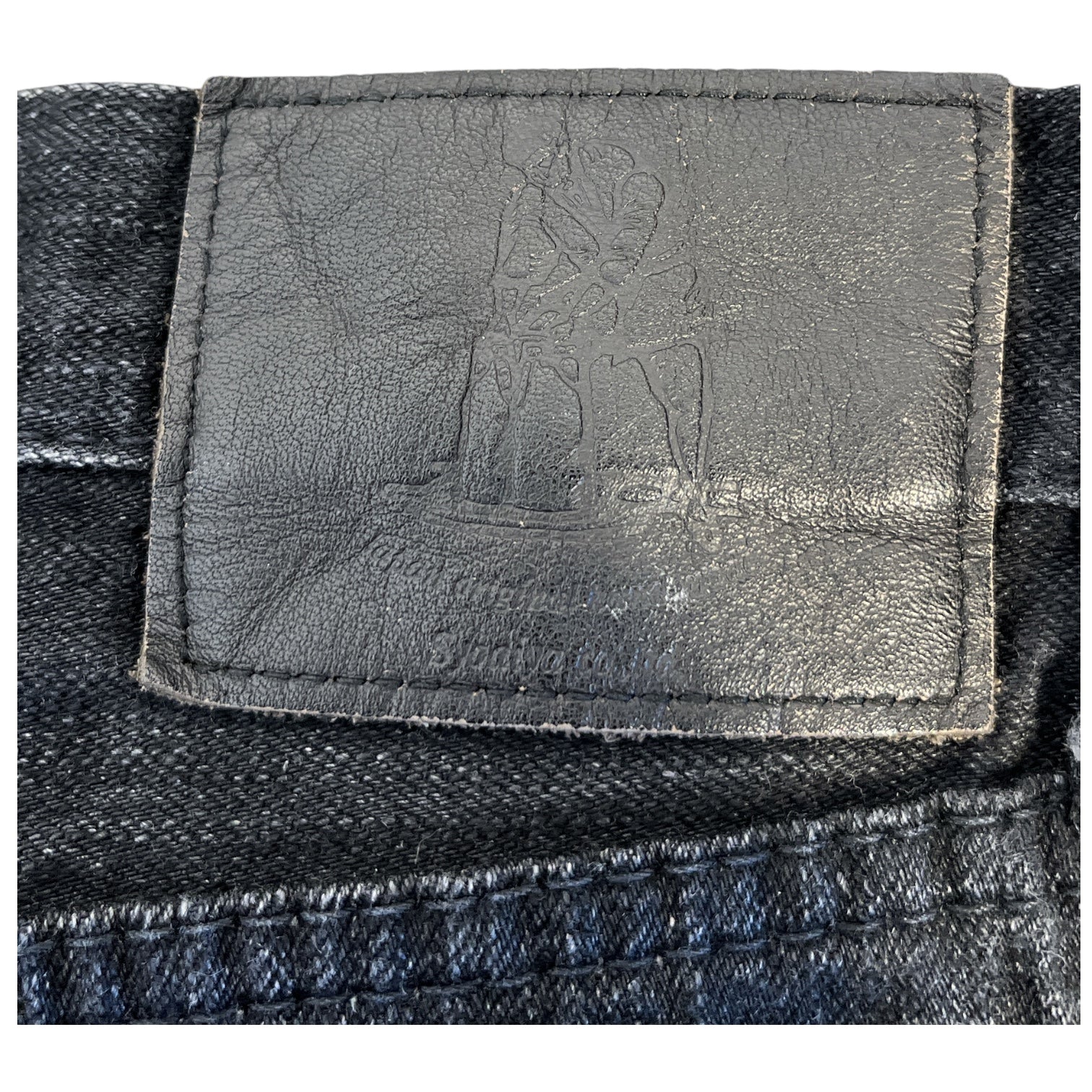 Syoaiya/Skinny Pants/33/Denim/BLK/JAPANESE SELVEDGE DENIM view 3