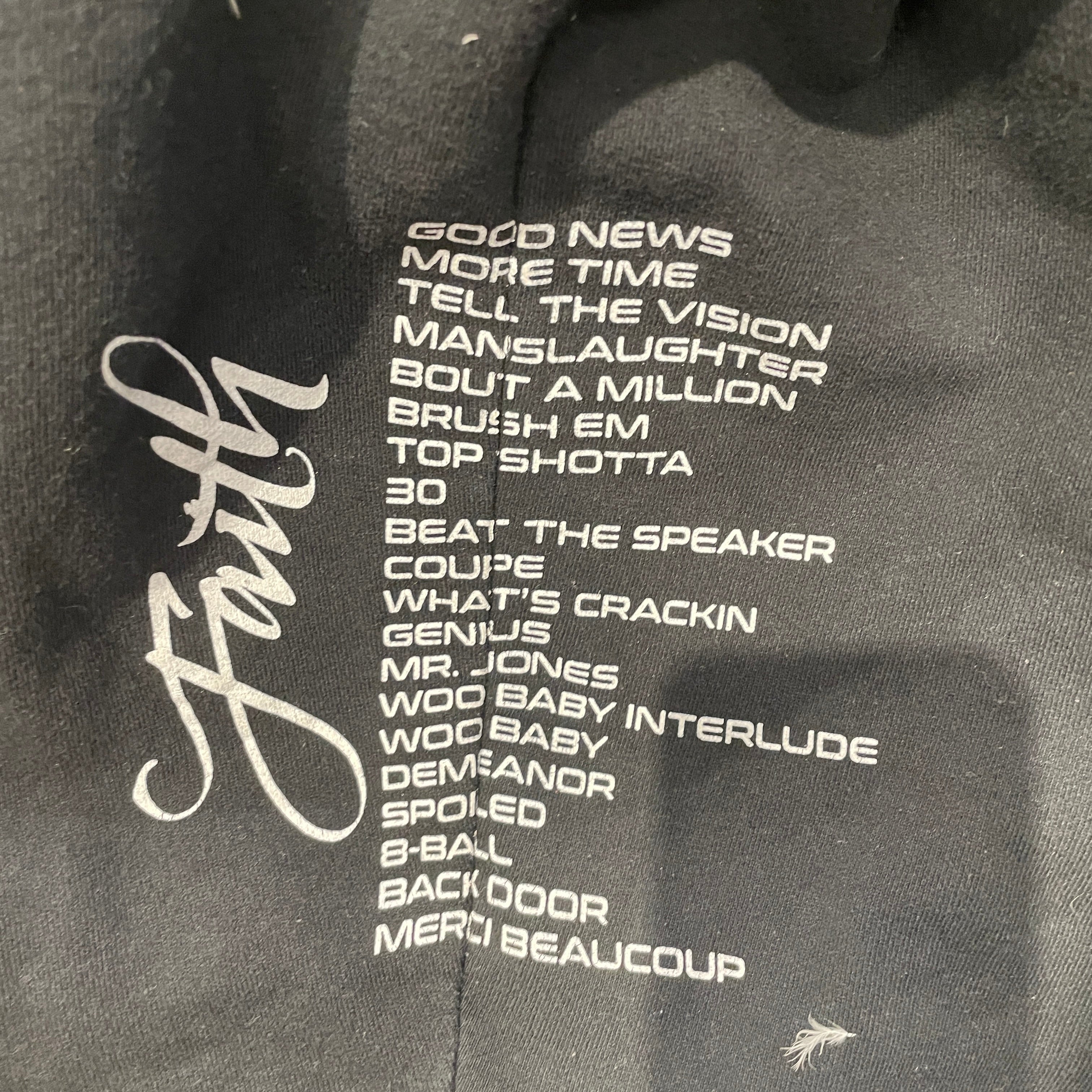 VLONE/Hoodie/XL/Graphic/Cotton/BLK/POP SMOKE view 3