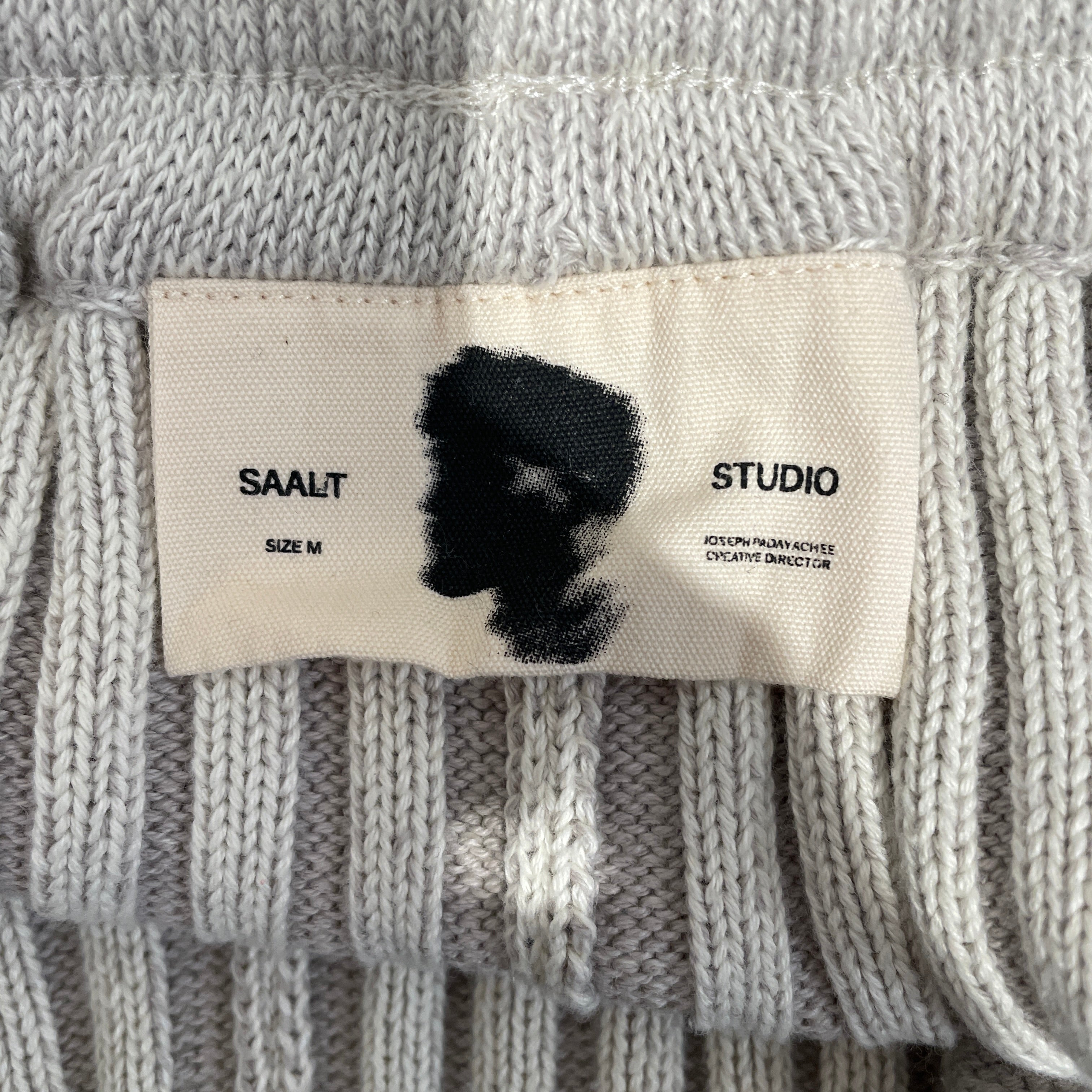 SAALT Studio/Shorts/M/Cotton/CRM/Crocheted Shorts view 3