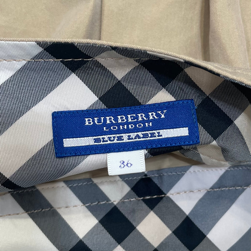 BURBERRY BLUE LABEL/Skirt/36/Cotton/BEG/